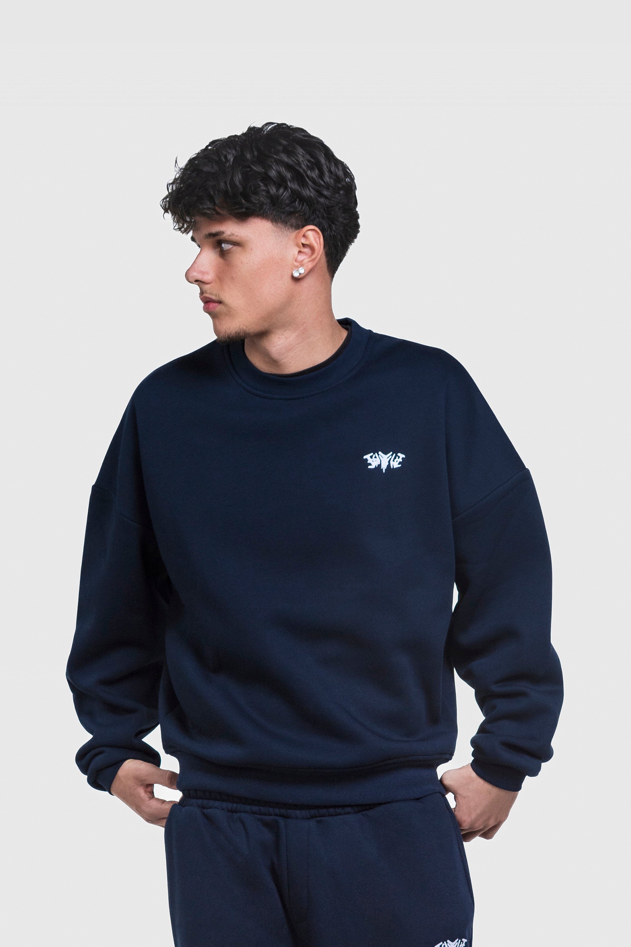 BASIC SWEATER NAVY