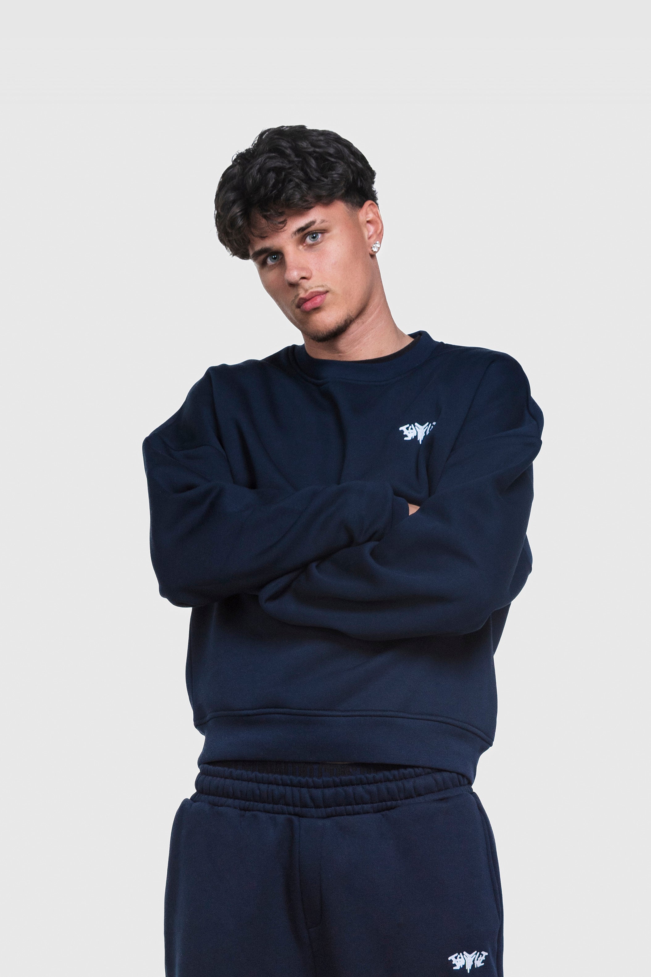 BASIC SWEATER NAVY