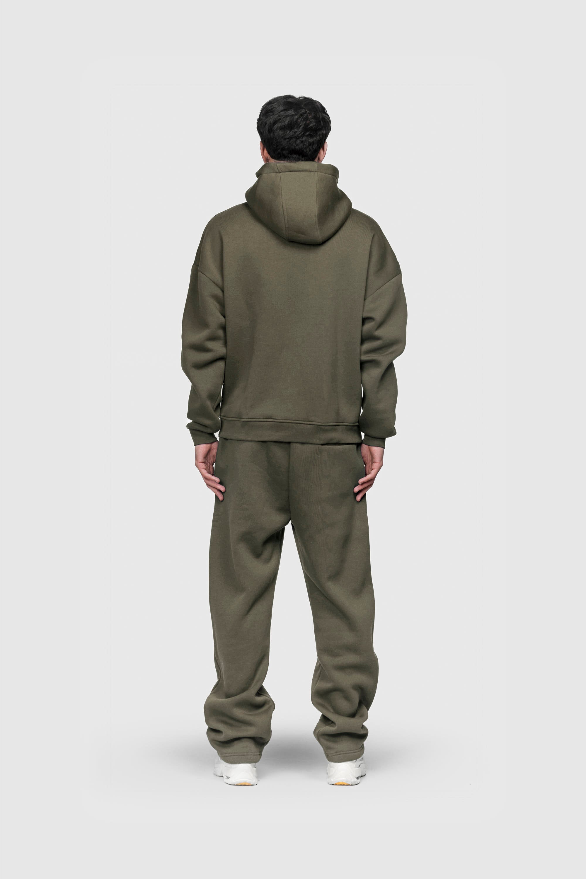 BASIC HOODIE OLIVE