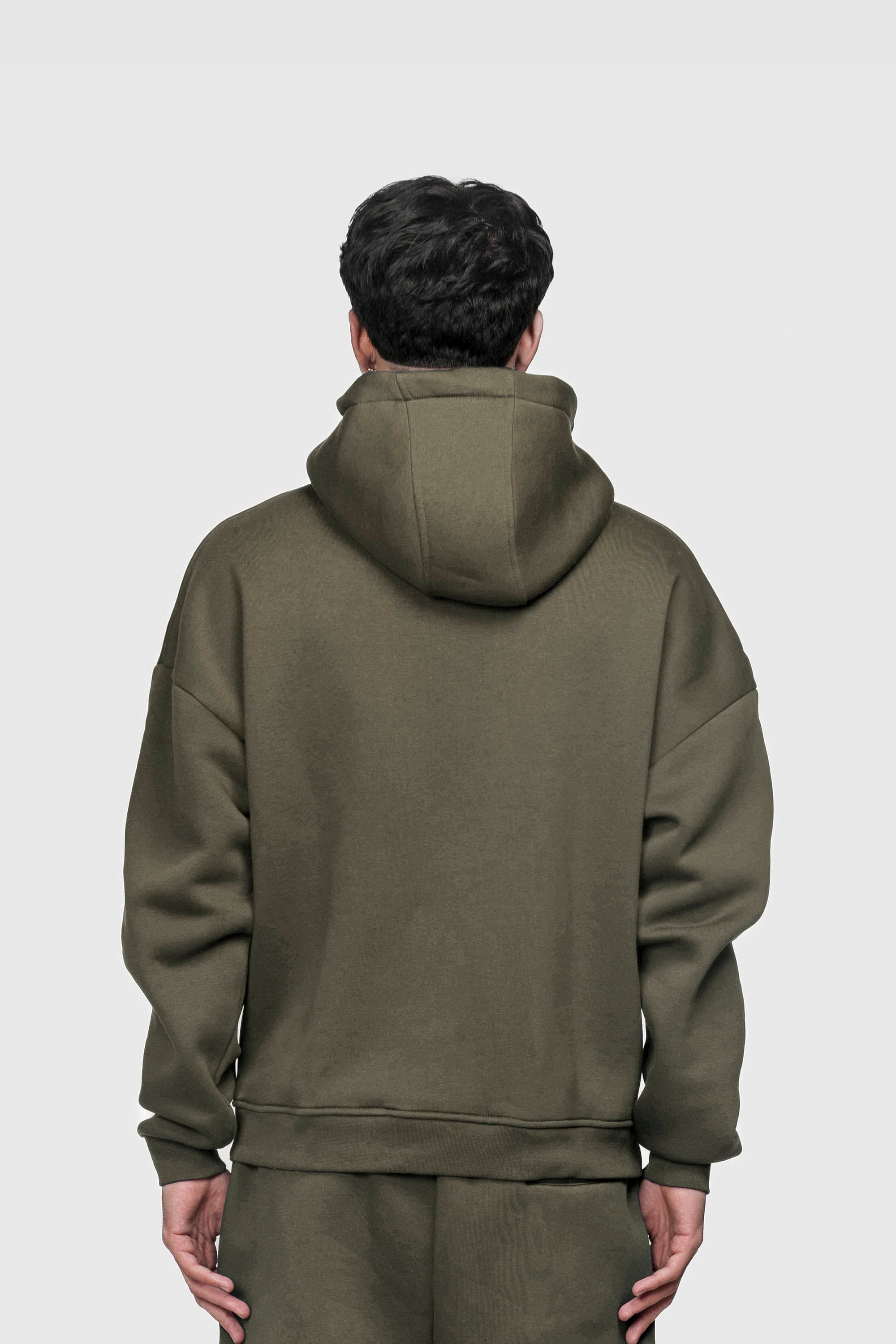 BASIC HOODIE OLIVE