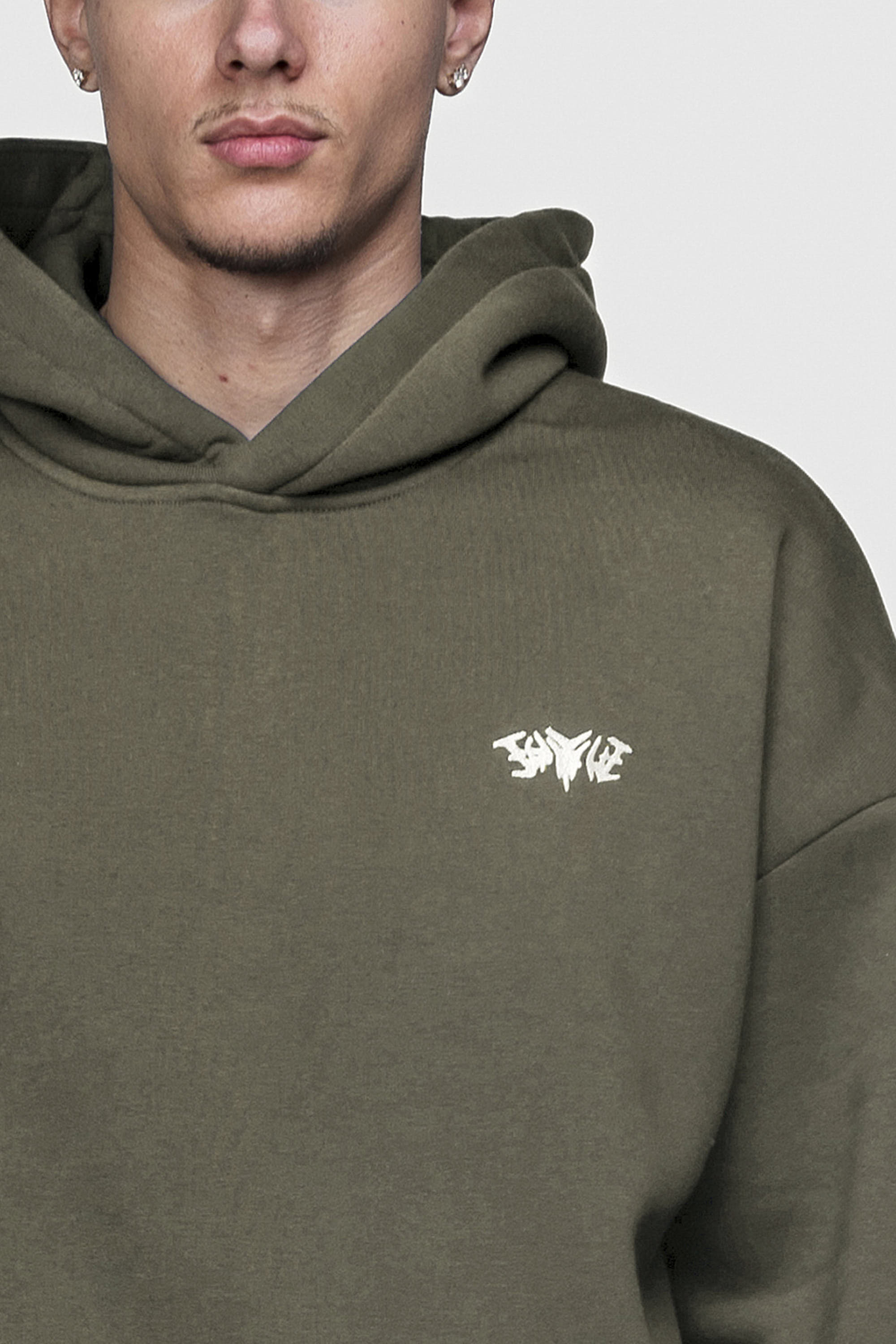 BASIC HOODIE OLIVE