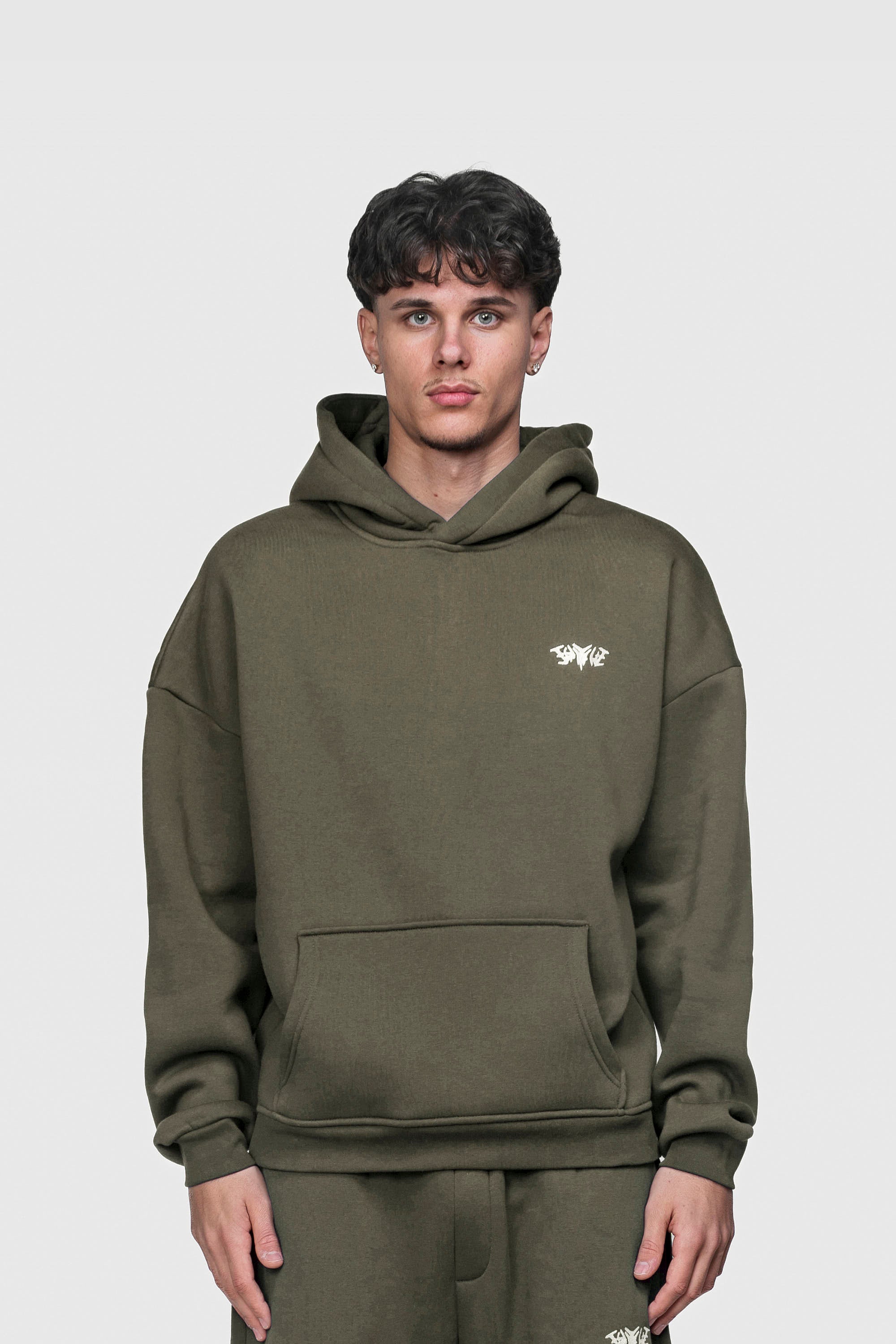 BASIC HOODIE OLIVE