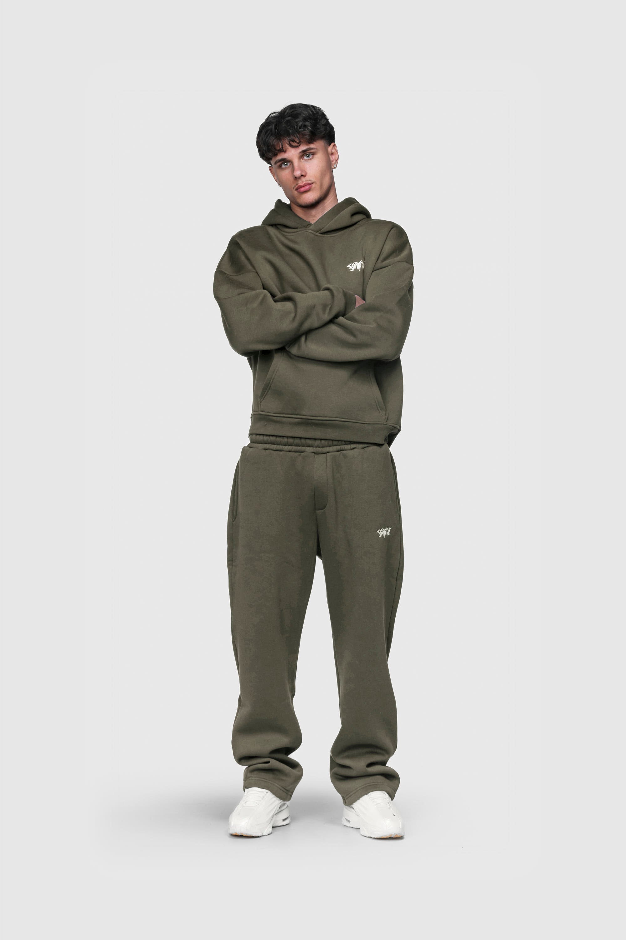 BASIC HOODIE OLIVE