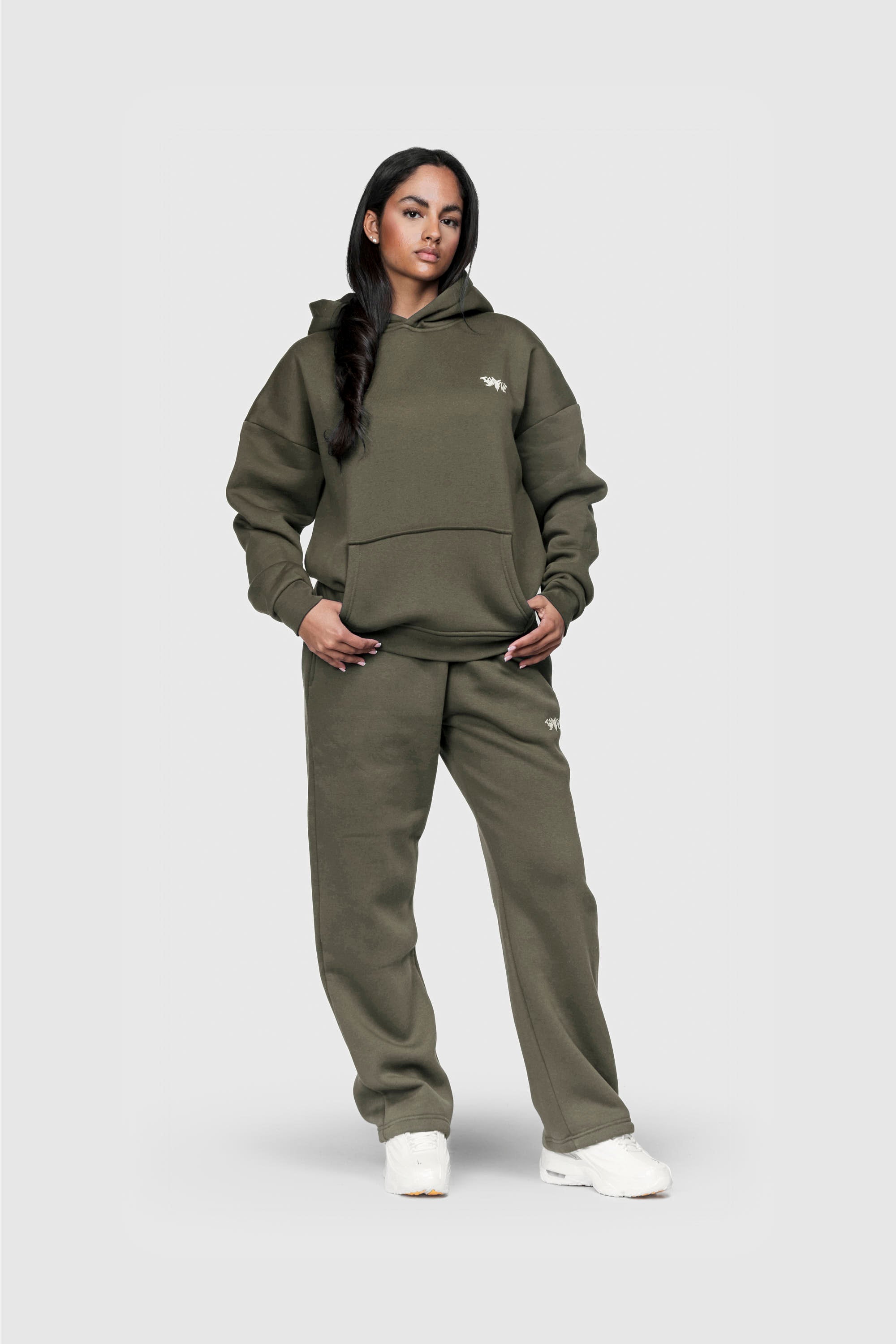 BASIC HOODIE OLIVE