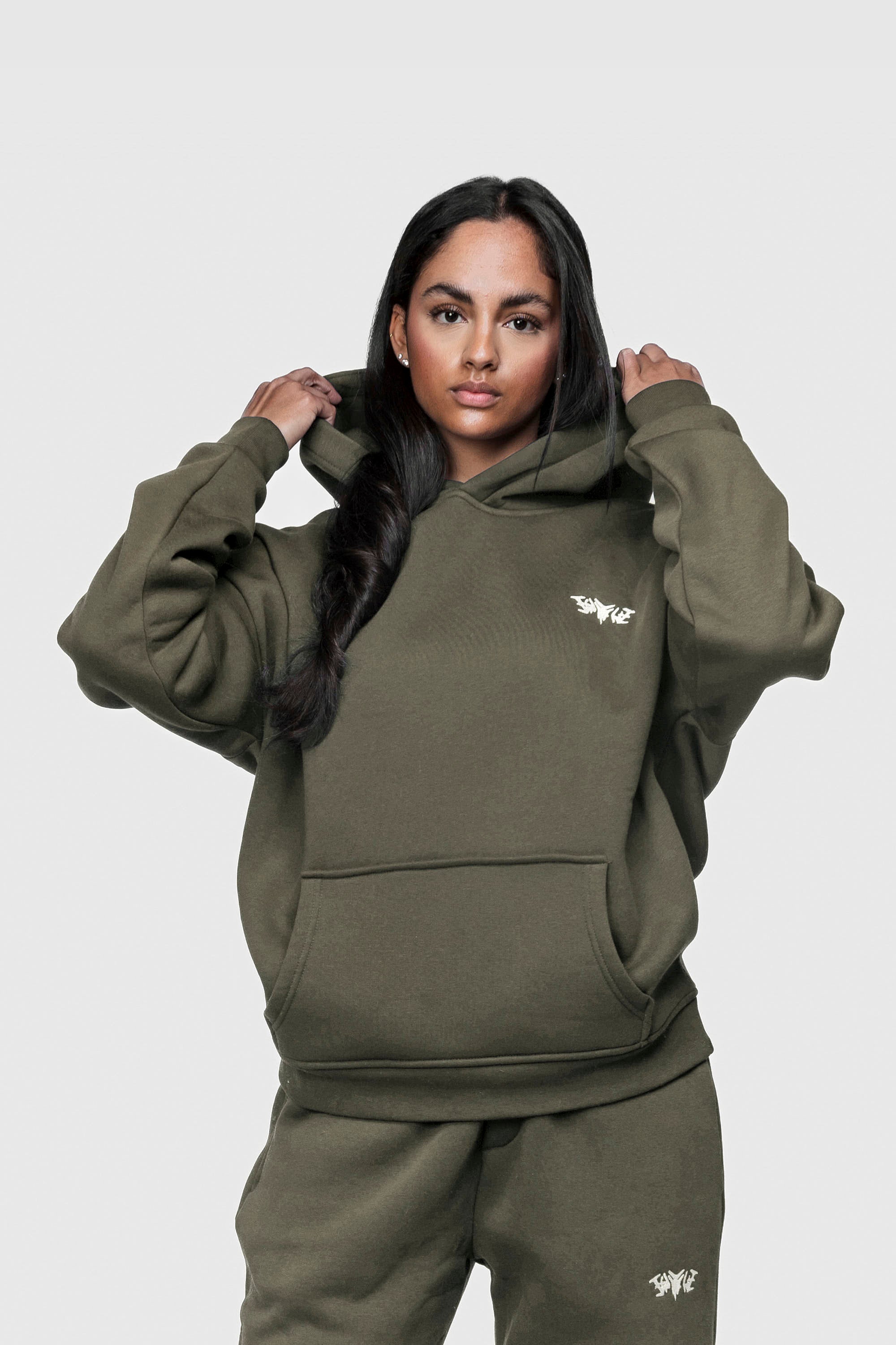 BASIC HOODIE OLIVE