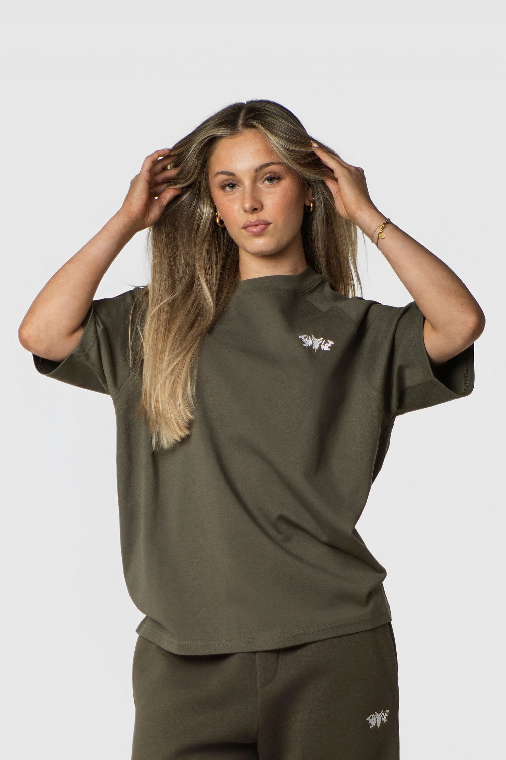 OVERSIZE SHIRT OLIVE