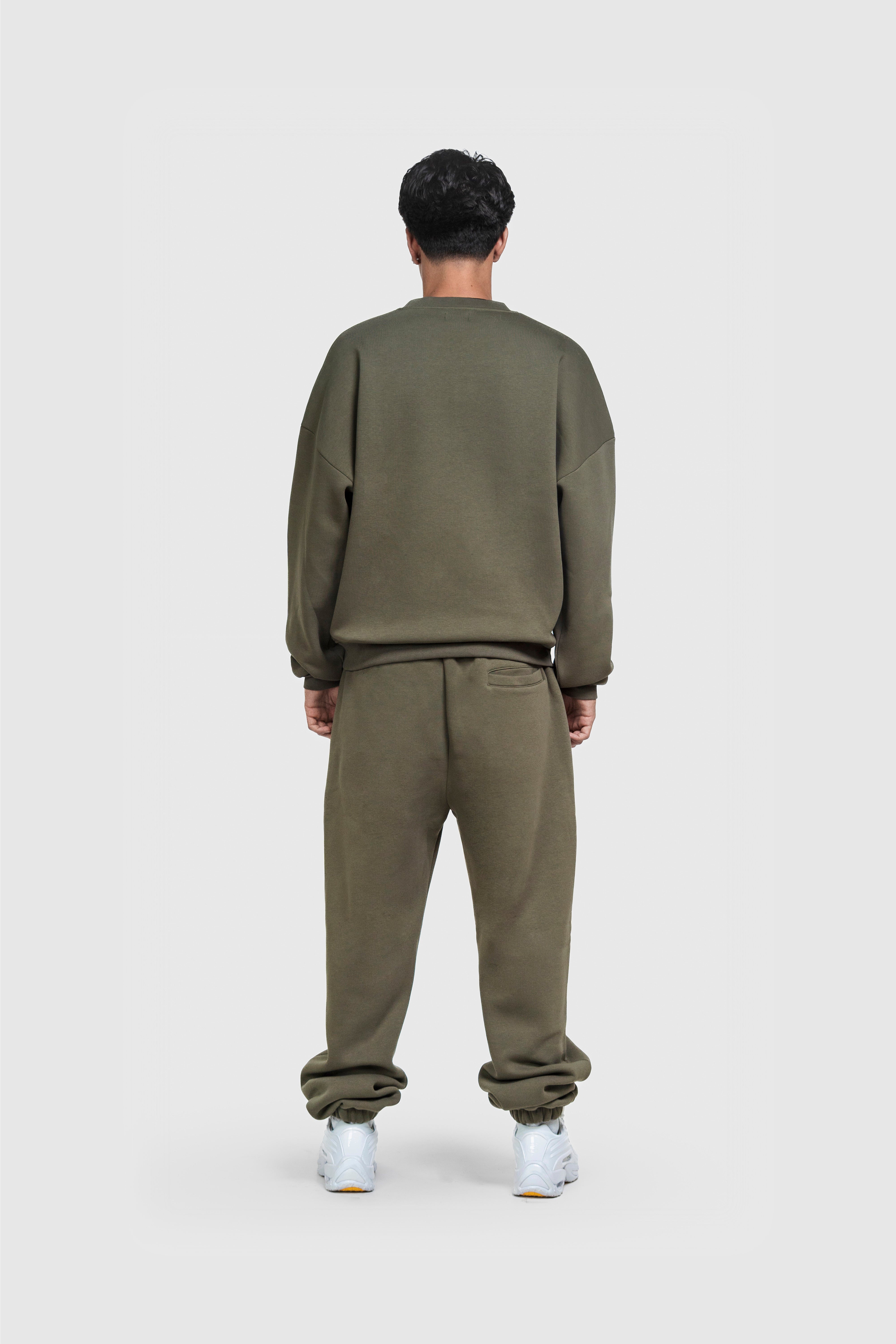 BASIC SWEATER OLIVE
