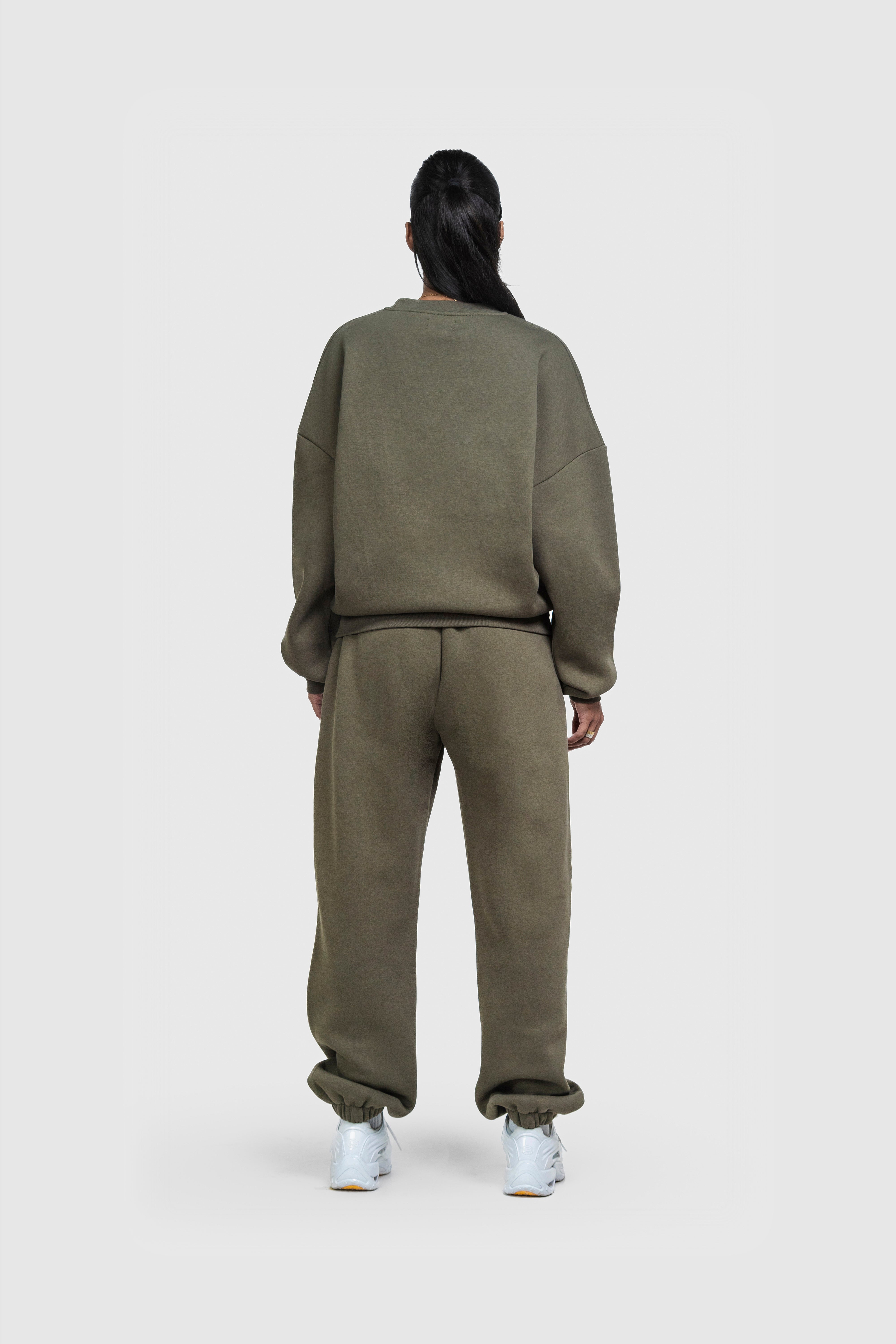 BASIC SWEATER OLIVE