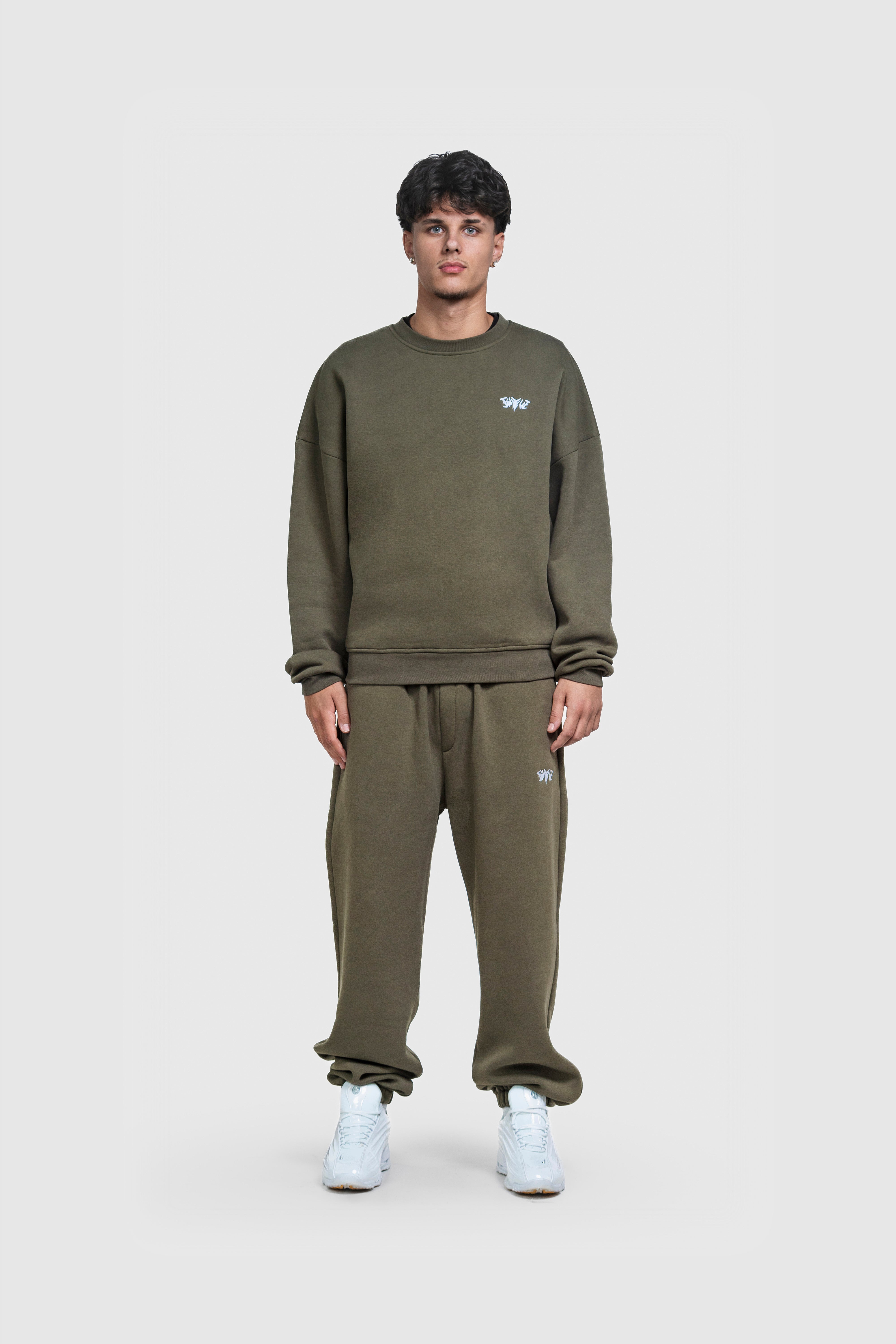 BASIC SWEATER OLIVE
