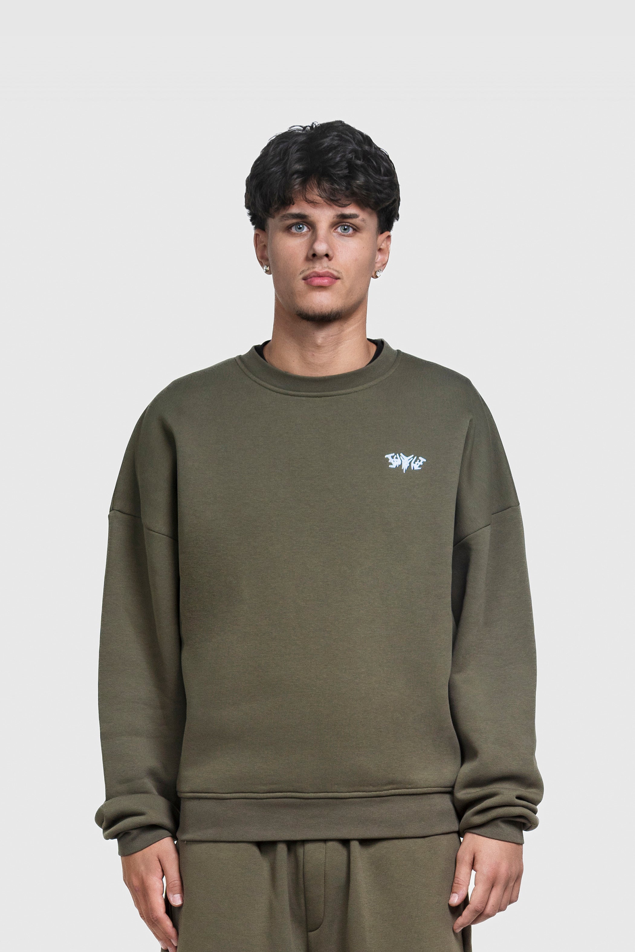 BASIC SWEATER OLIVE