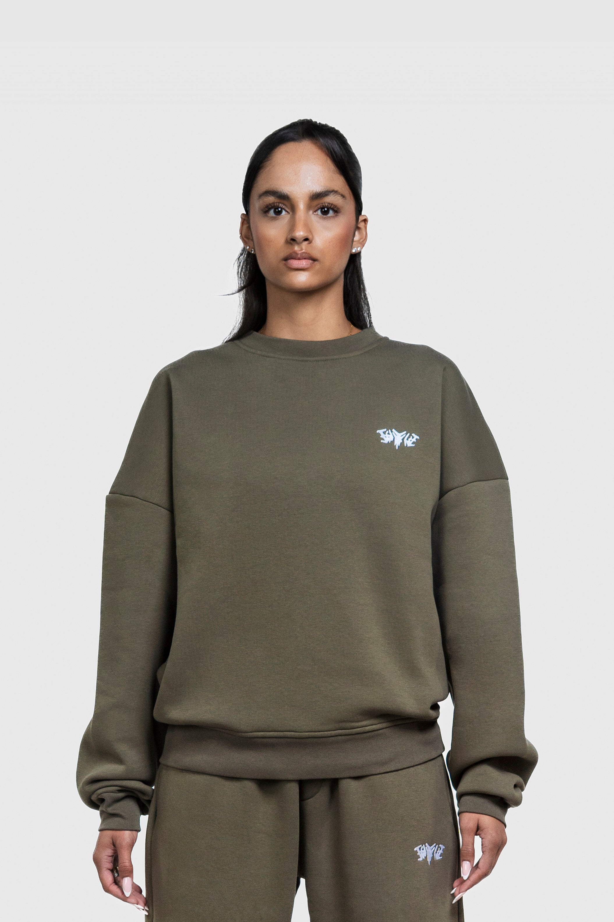 BASIC SWEATER OLIVE