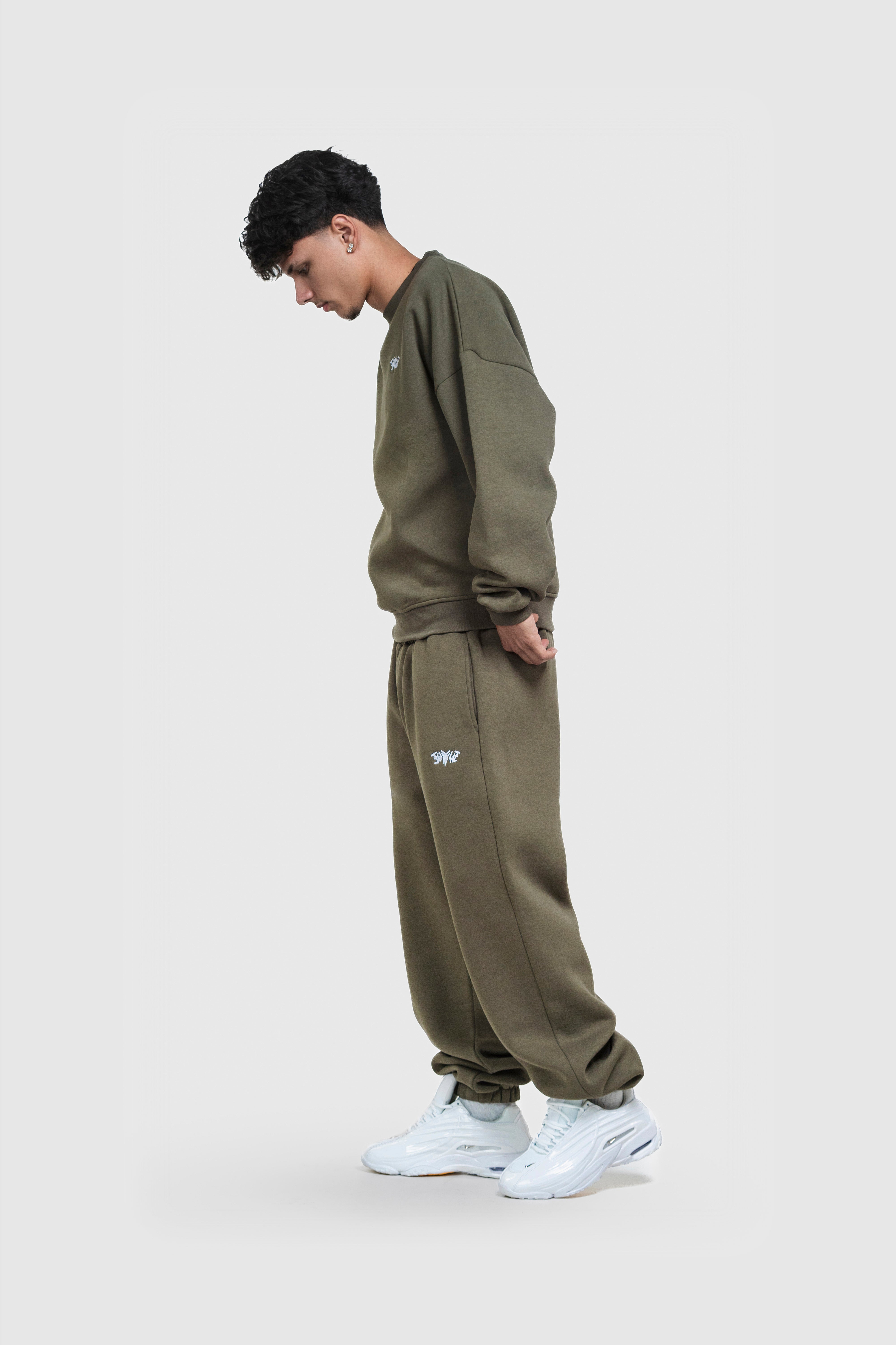 BASIC SWEATER OLIVE