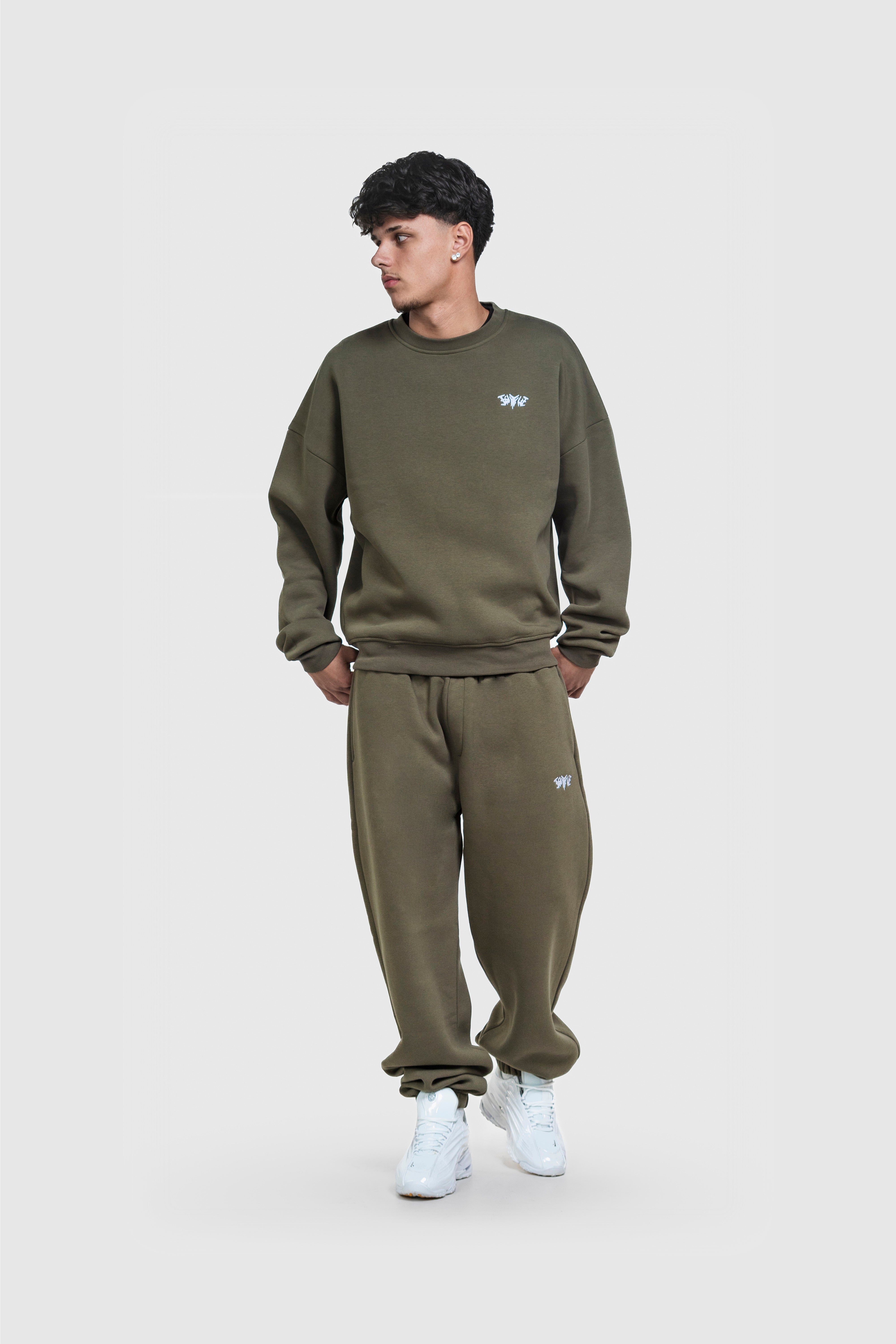 BASIC SWEATER OLIVE