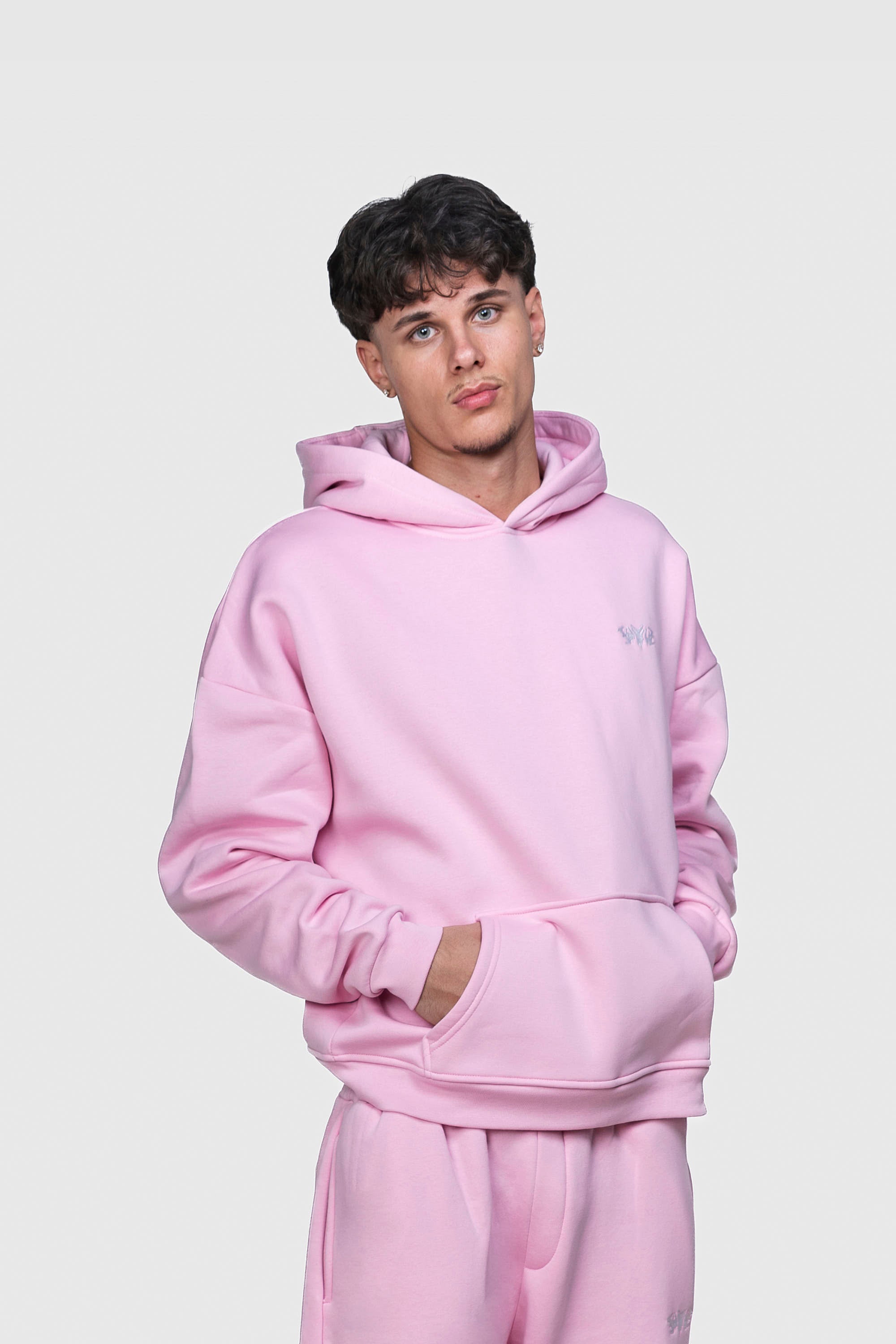 BASIC HOODIE PINK