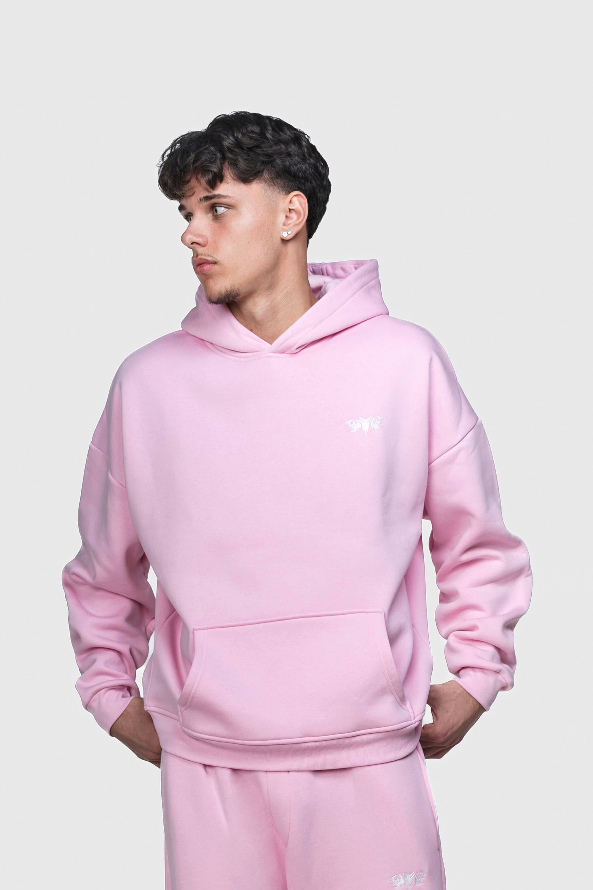 BASIC HOODIE PINK