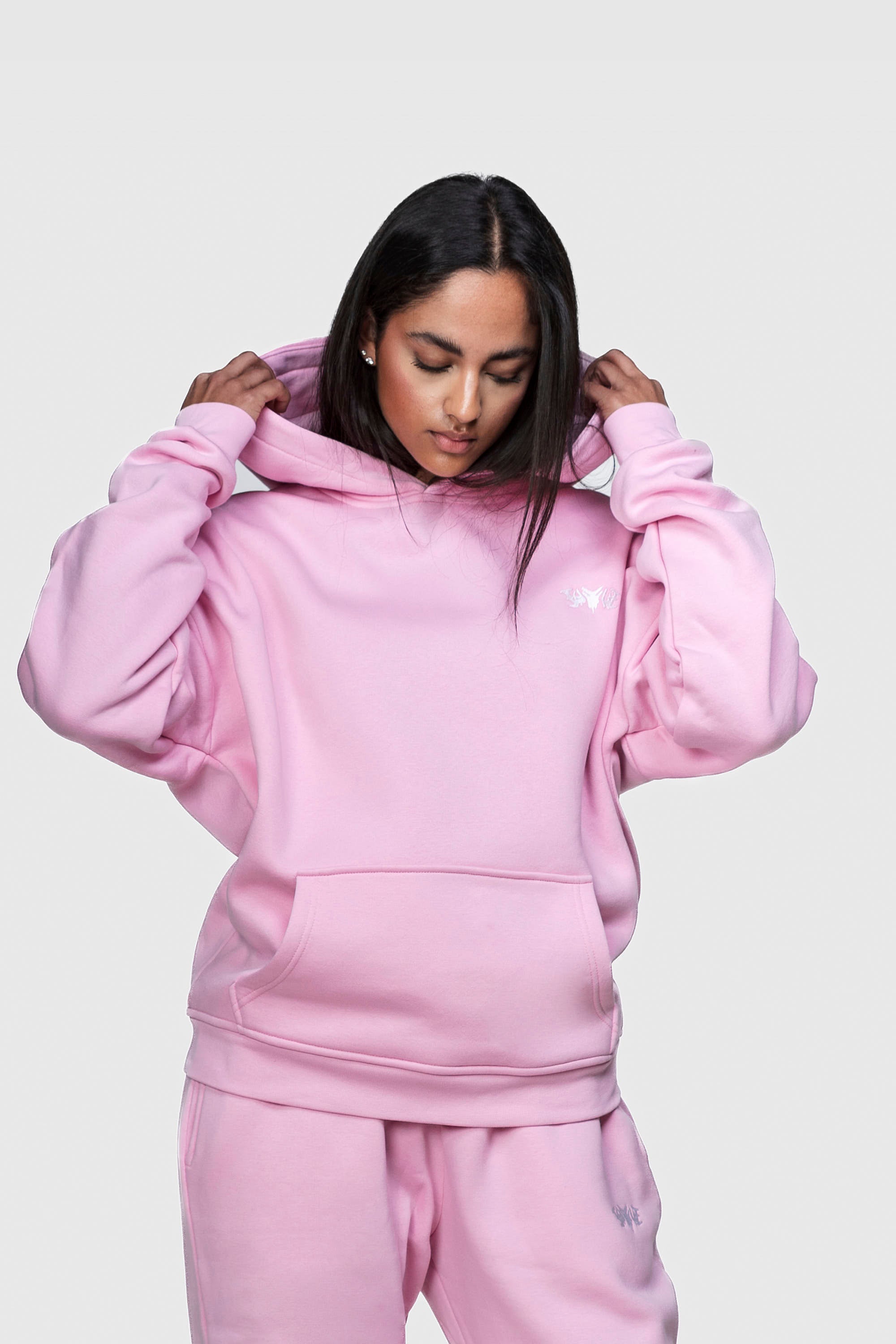 BASIC HOODIE PINK