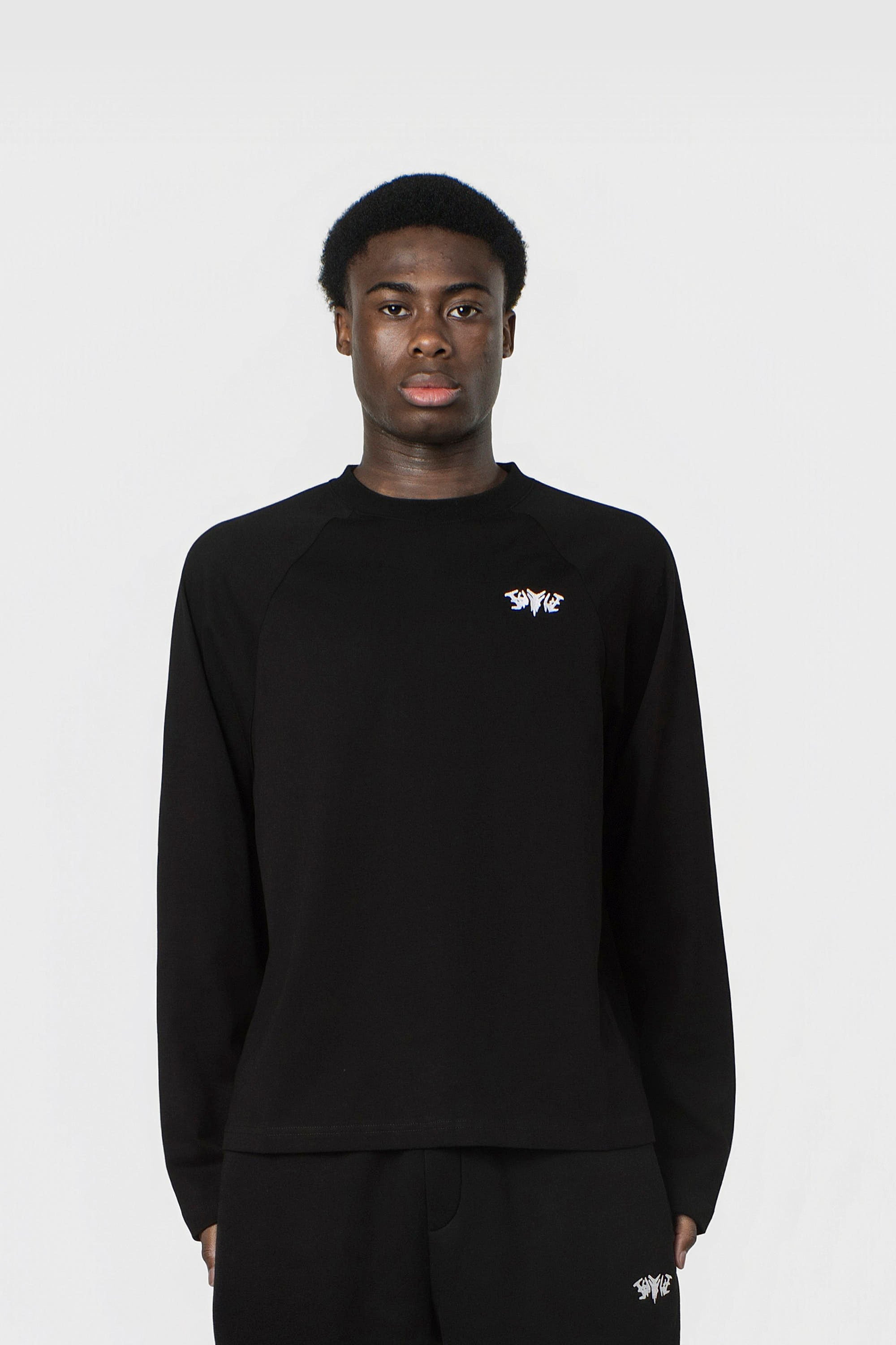 RAGLAN LONGSLEEVE BLACK