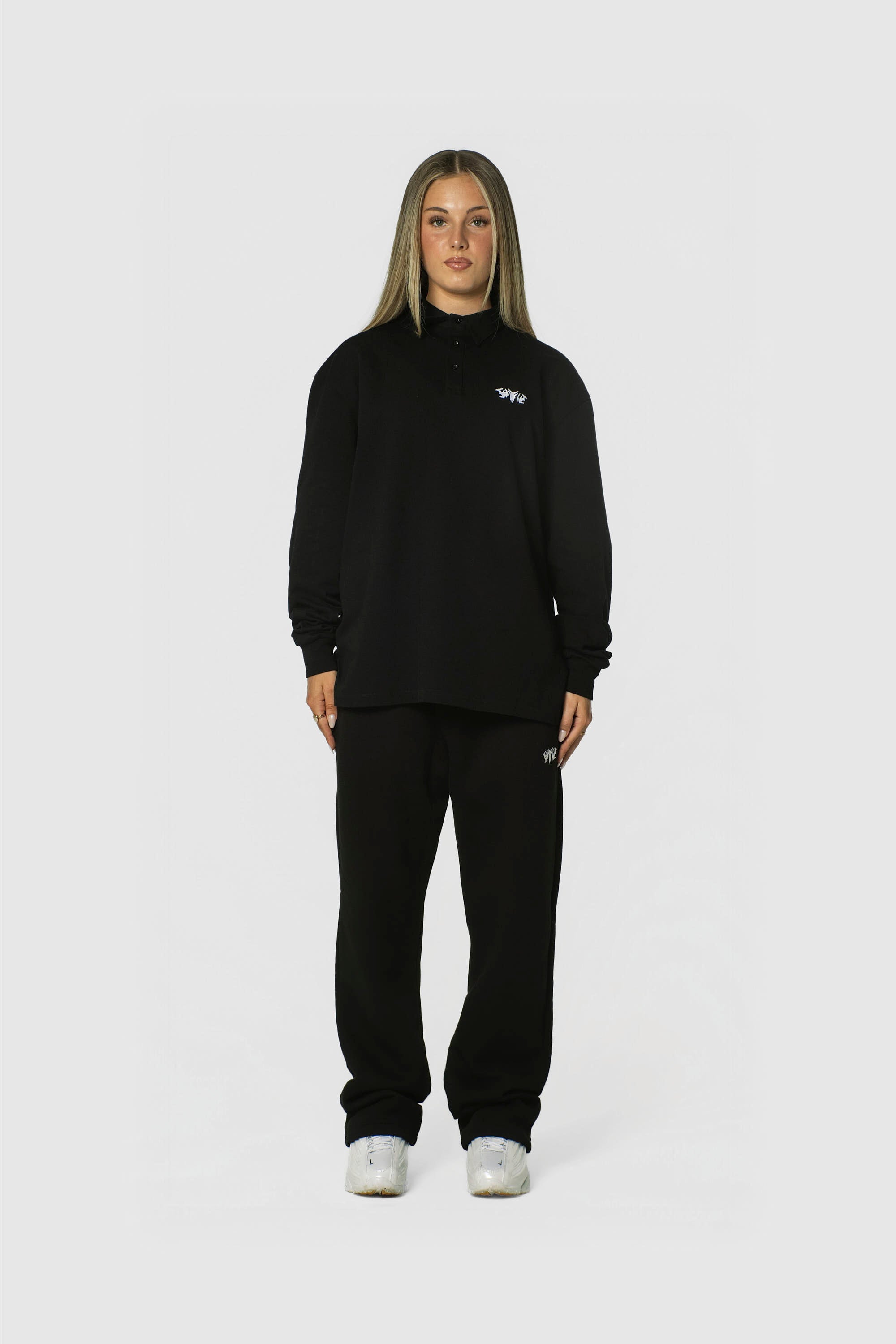 POLO SHIRT LONG BLACK