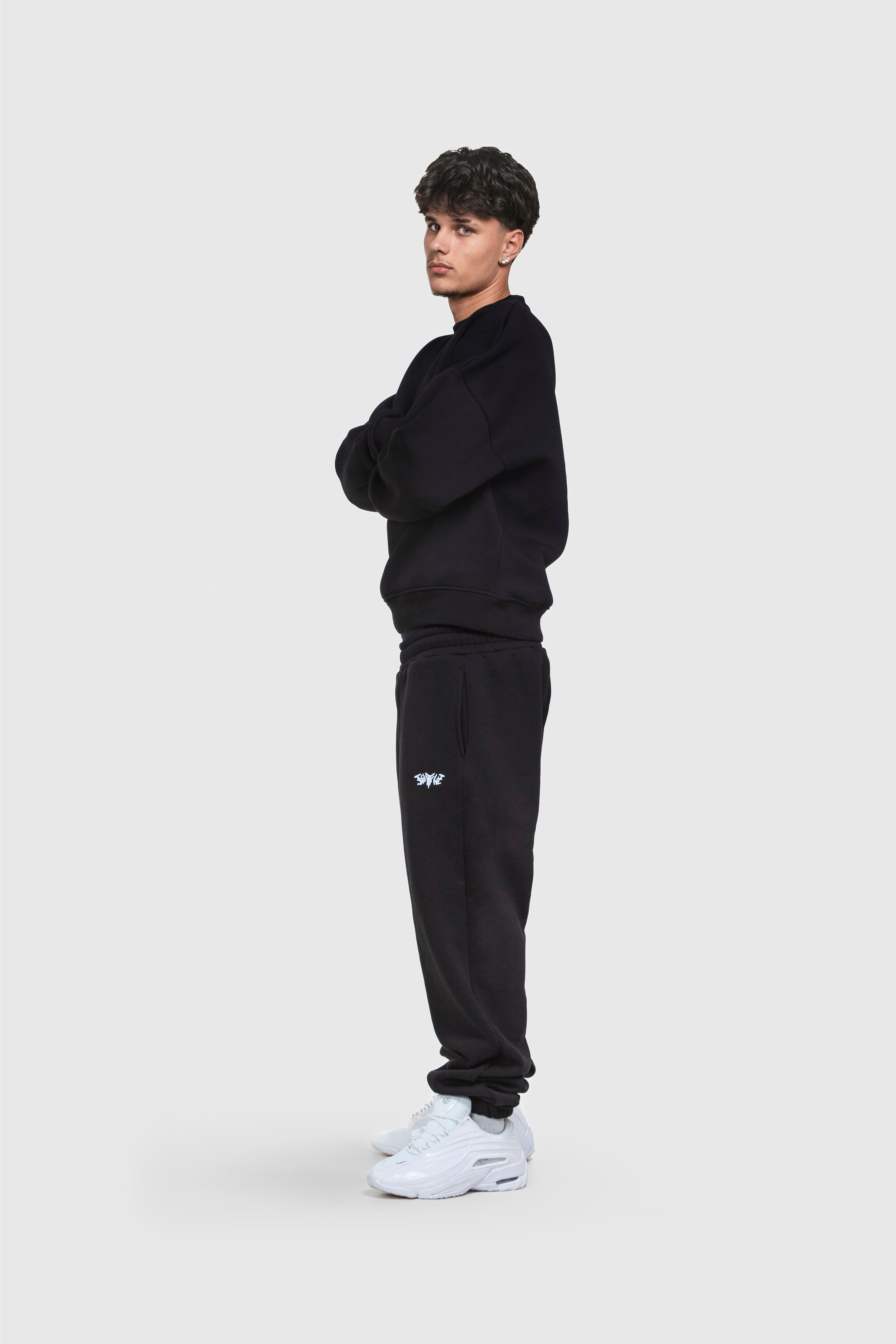 BASIC CUFFED JOGGER BLACK