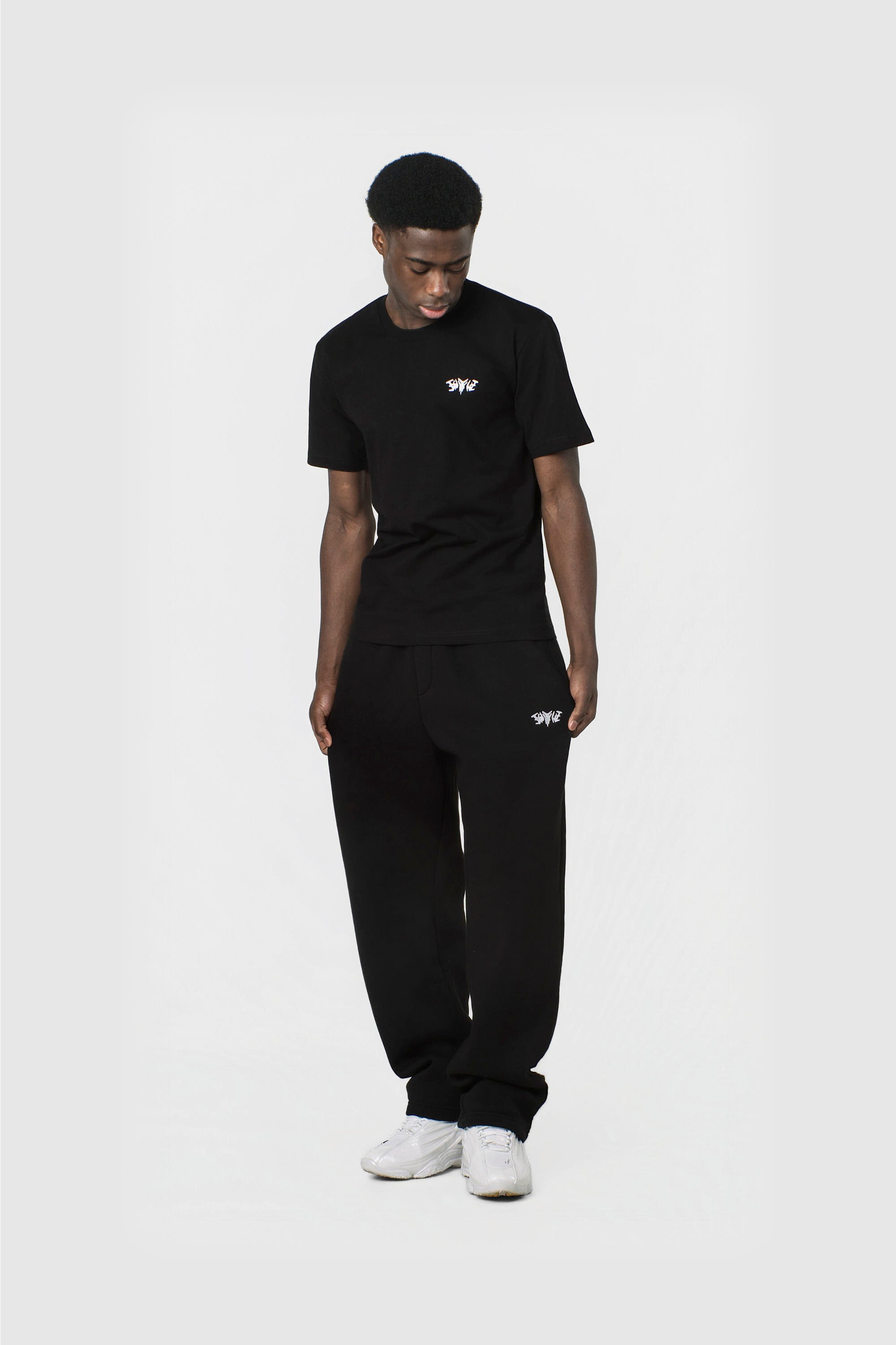 FORTYFIVE LOGO SHIRT BLACK