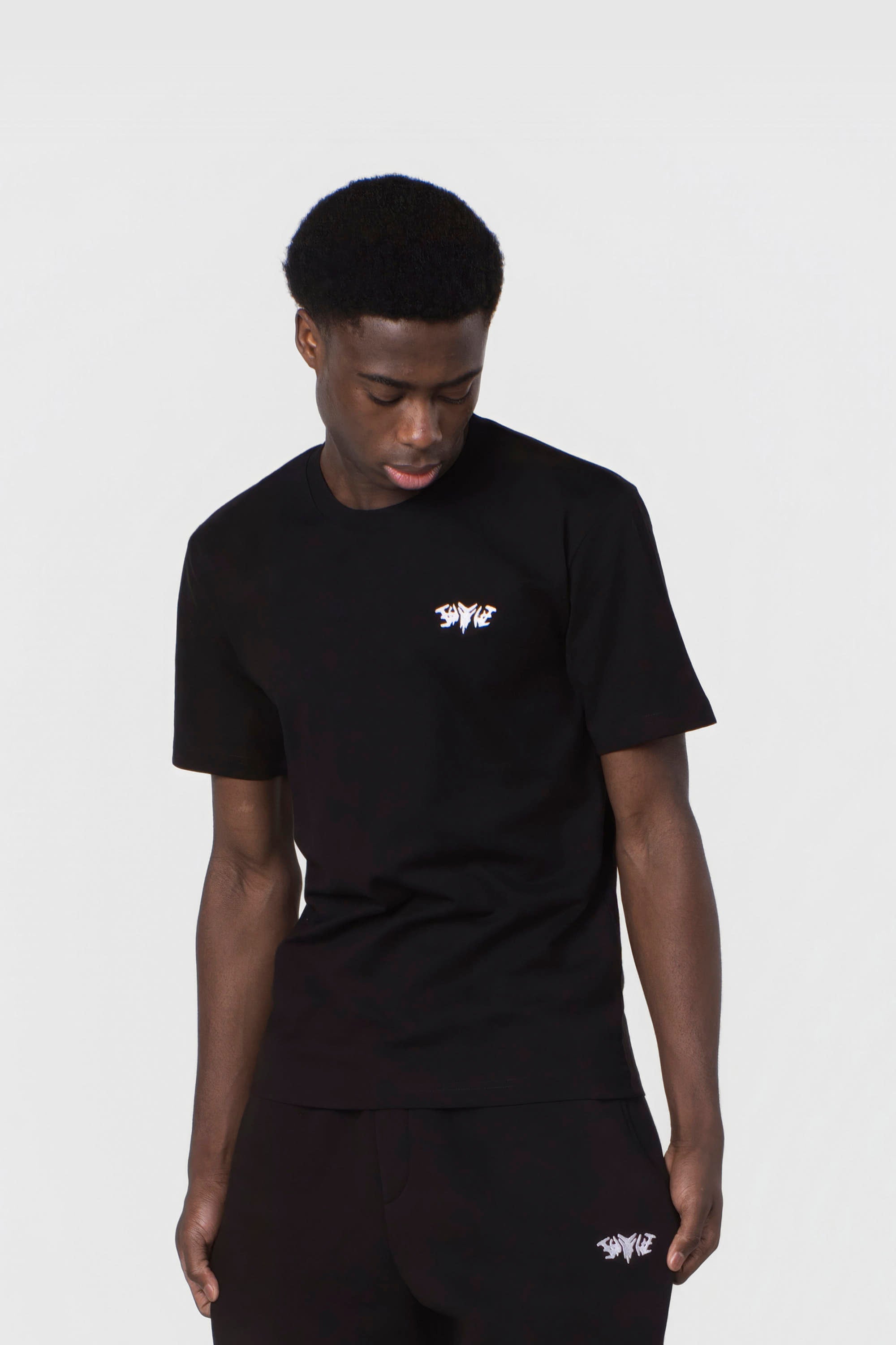 FORTYFIVE LOGO SHIRT BLACK