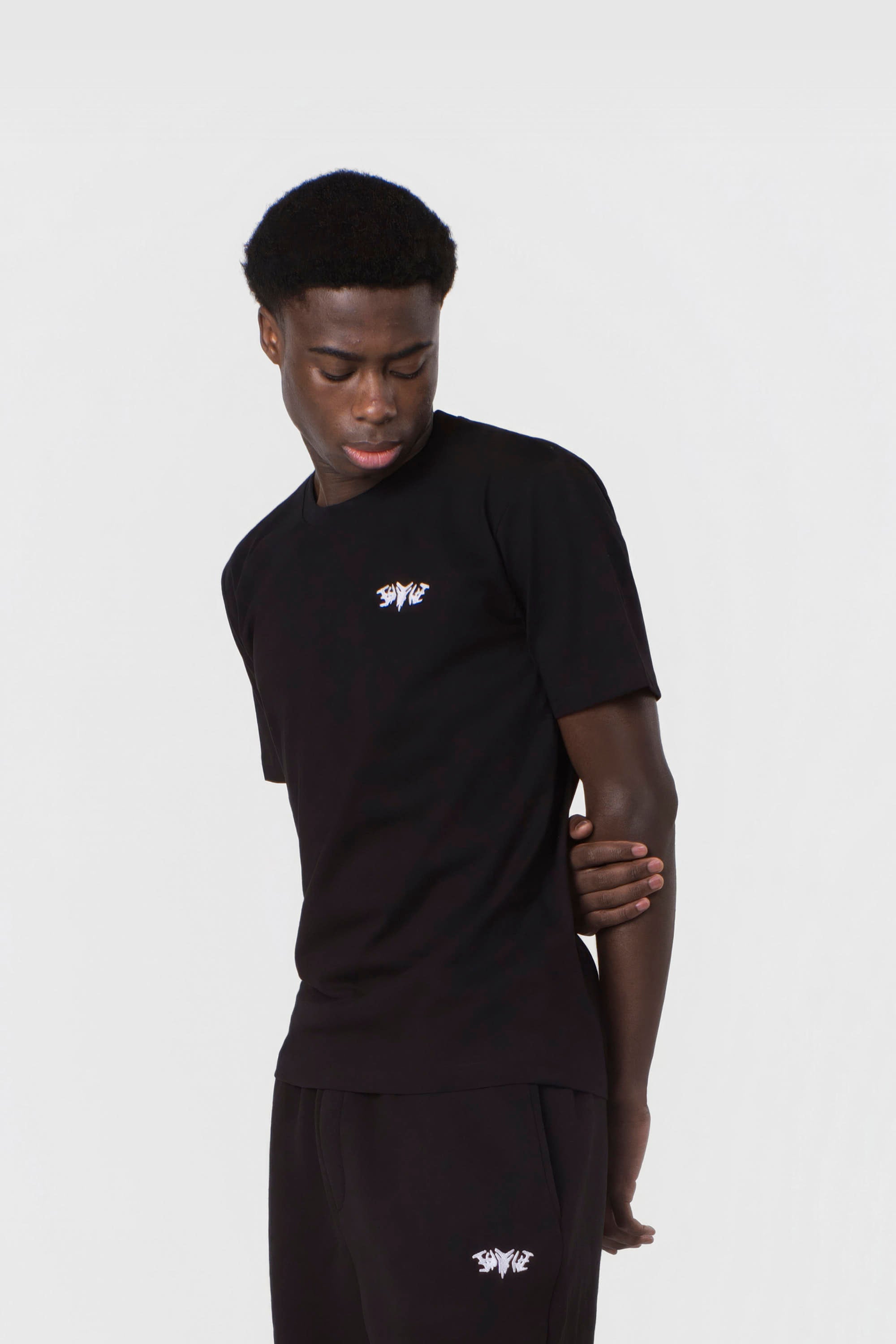 FORTYFIVE LOGO SHIRT BLACK