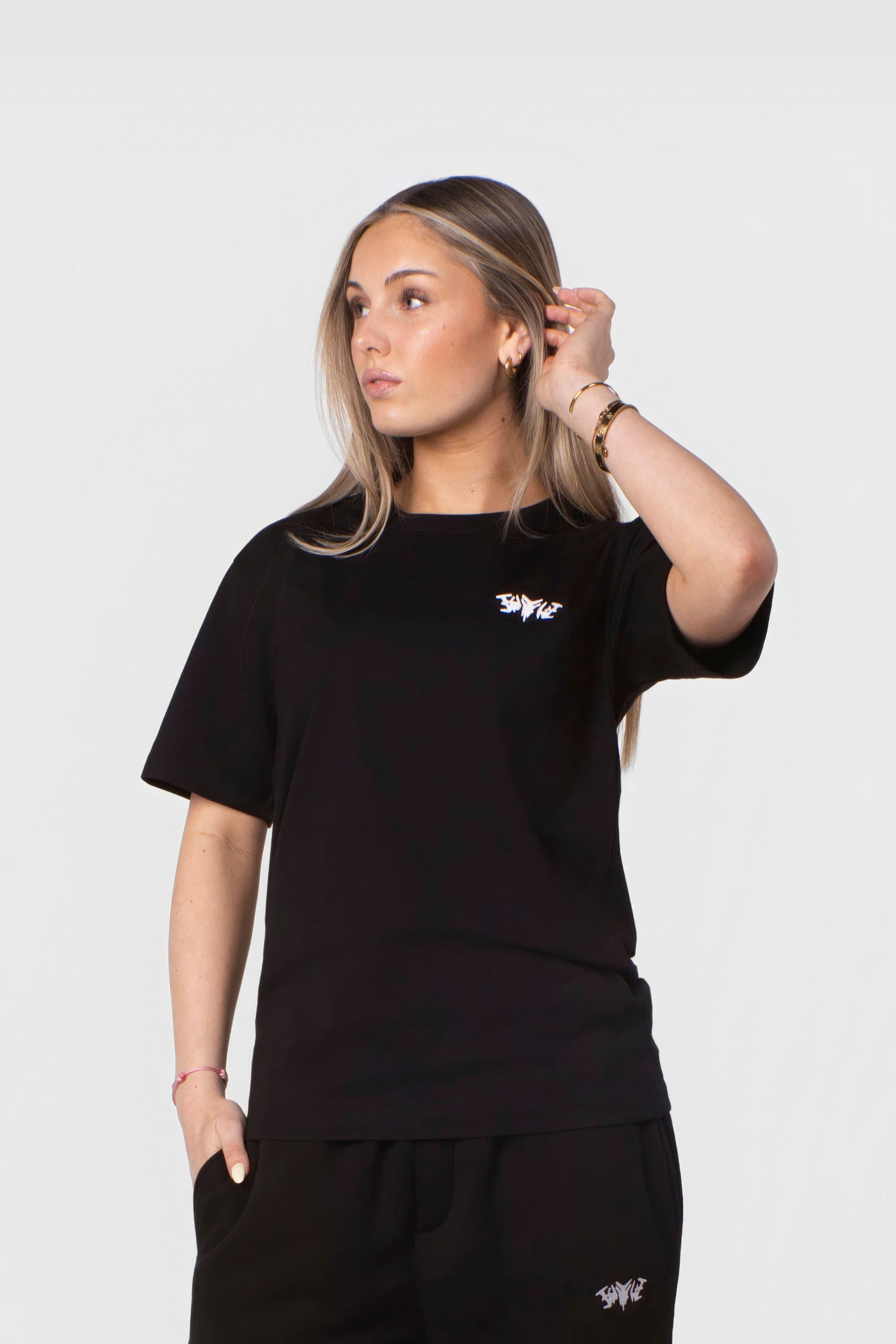 FORTYFIVE LOGO SHIRT BLACK