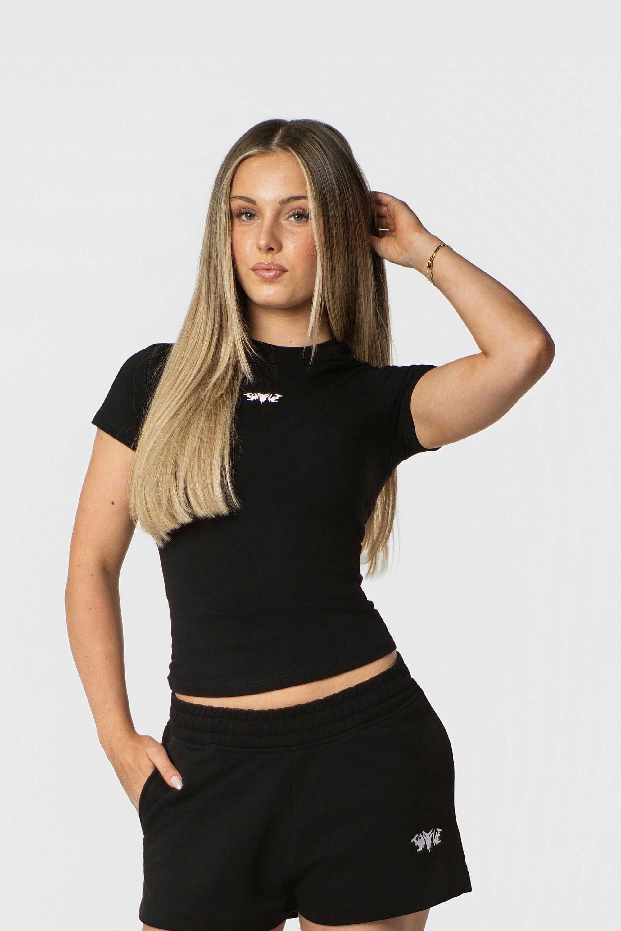 FORTYFIVE LOGO SHIRT BLACK