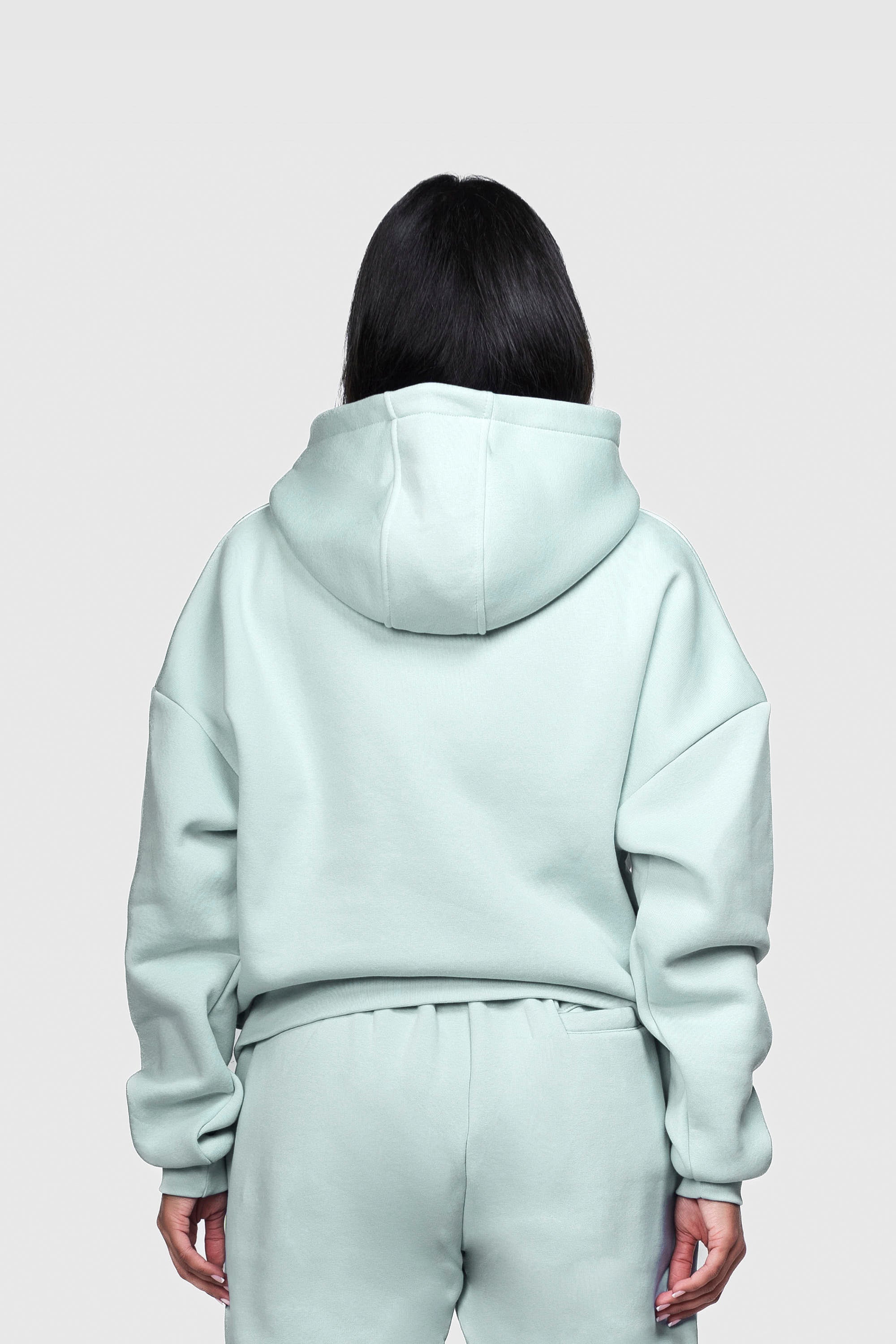 BASIC ZIP HOODIE SNOWFLAKE