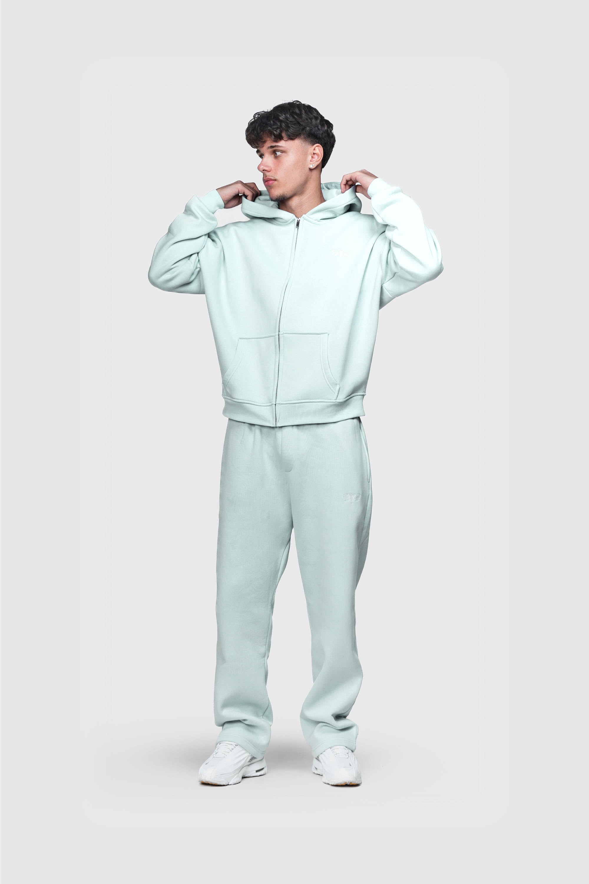 BASIC ZIP HOODIE SNOWFLAKE