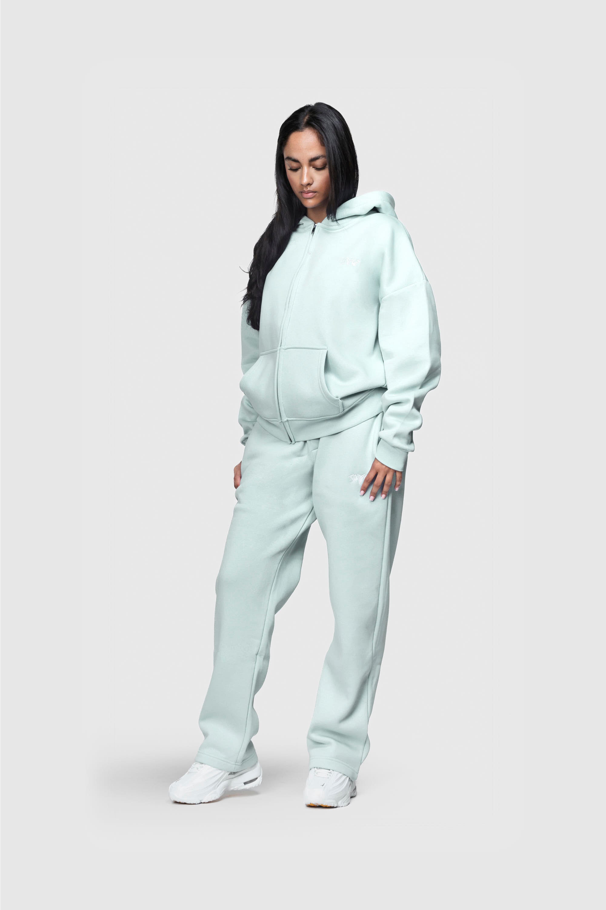 BASIC ZIP HOODIE SNOWFLAKE