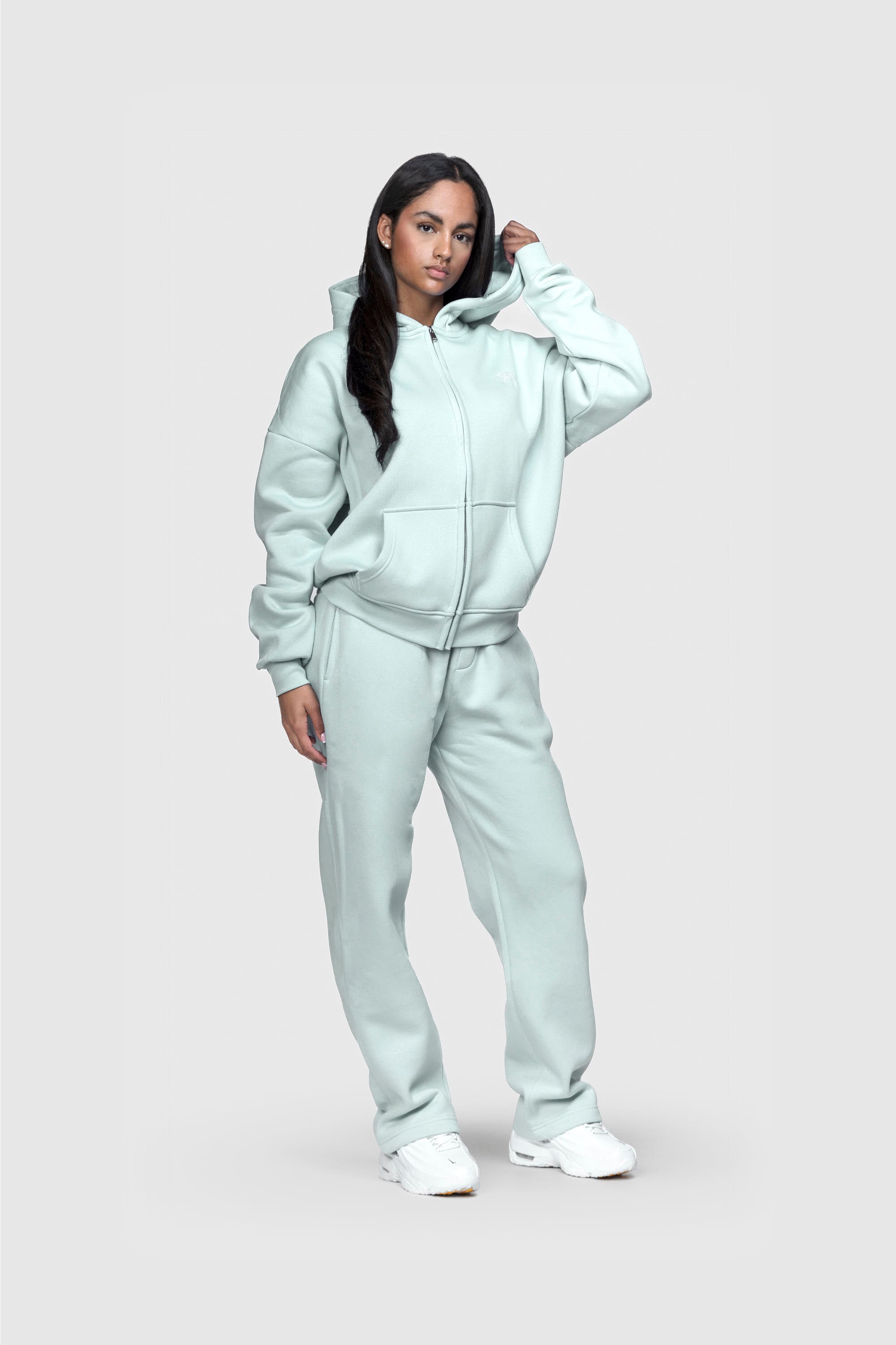 BASIC ZIP HOODIE SNOWFLAKE