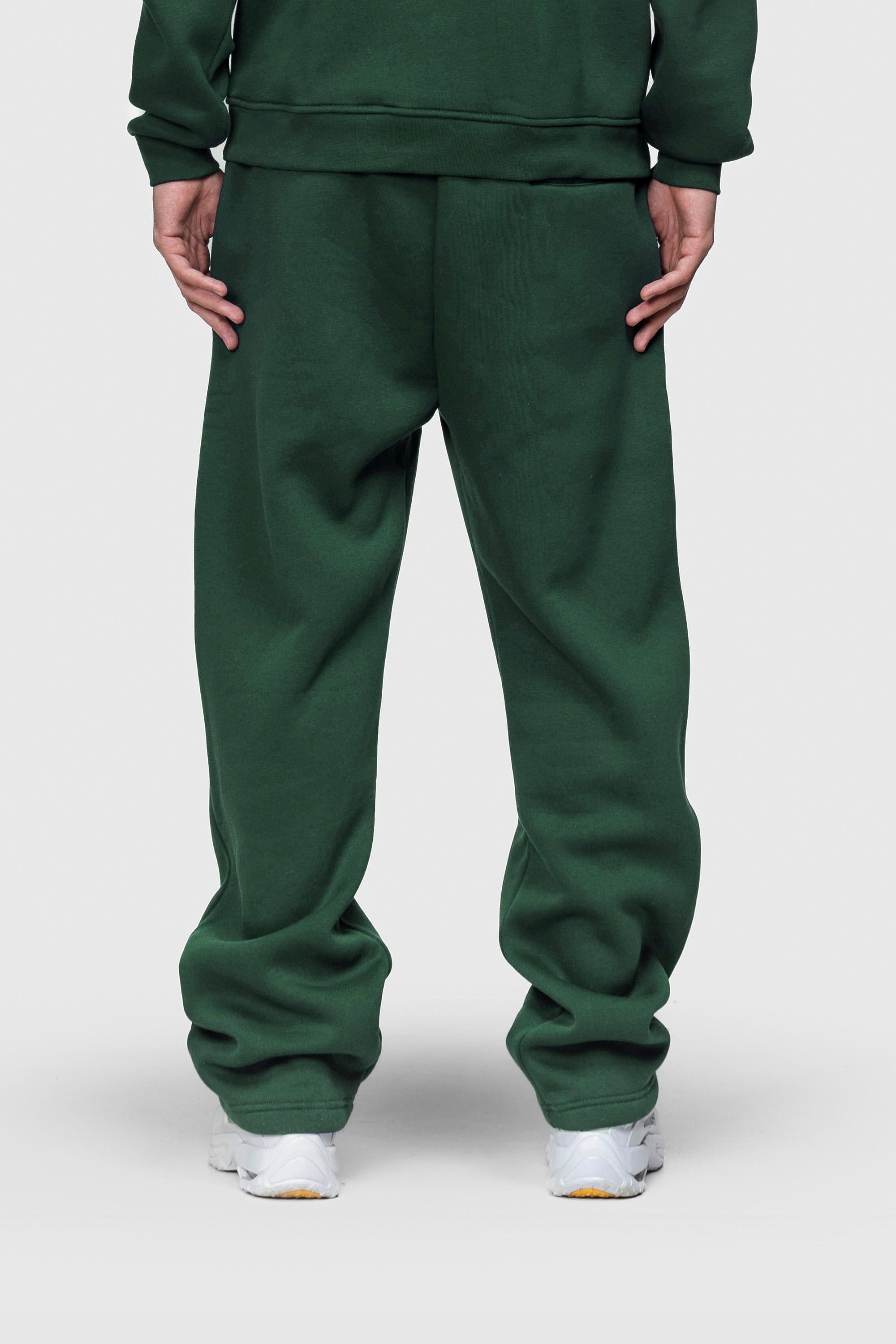 BASIC SWEATPANTS DARK GREEN