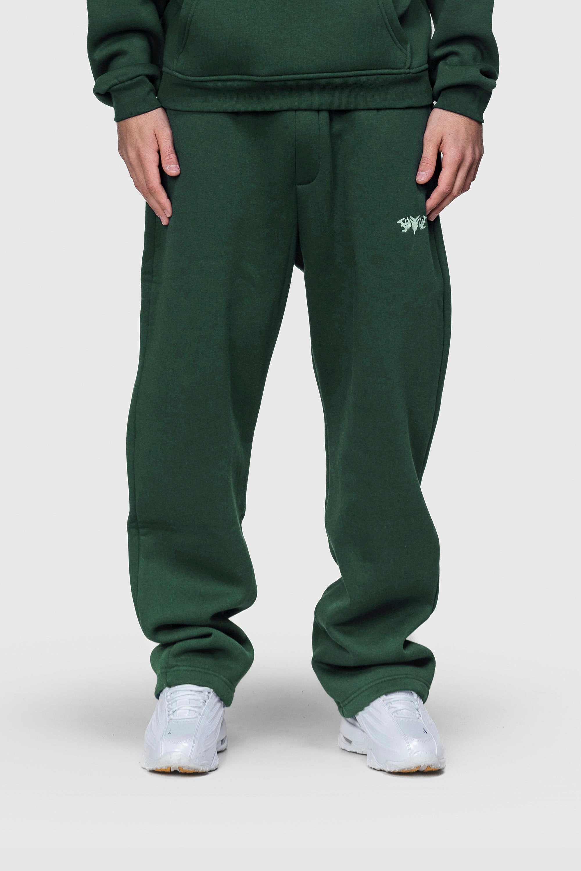 BASIC SWEATPANTS DARK GREEN