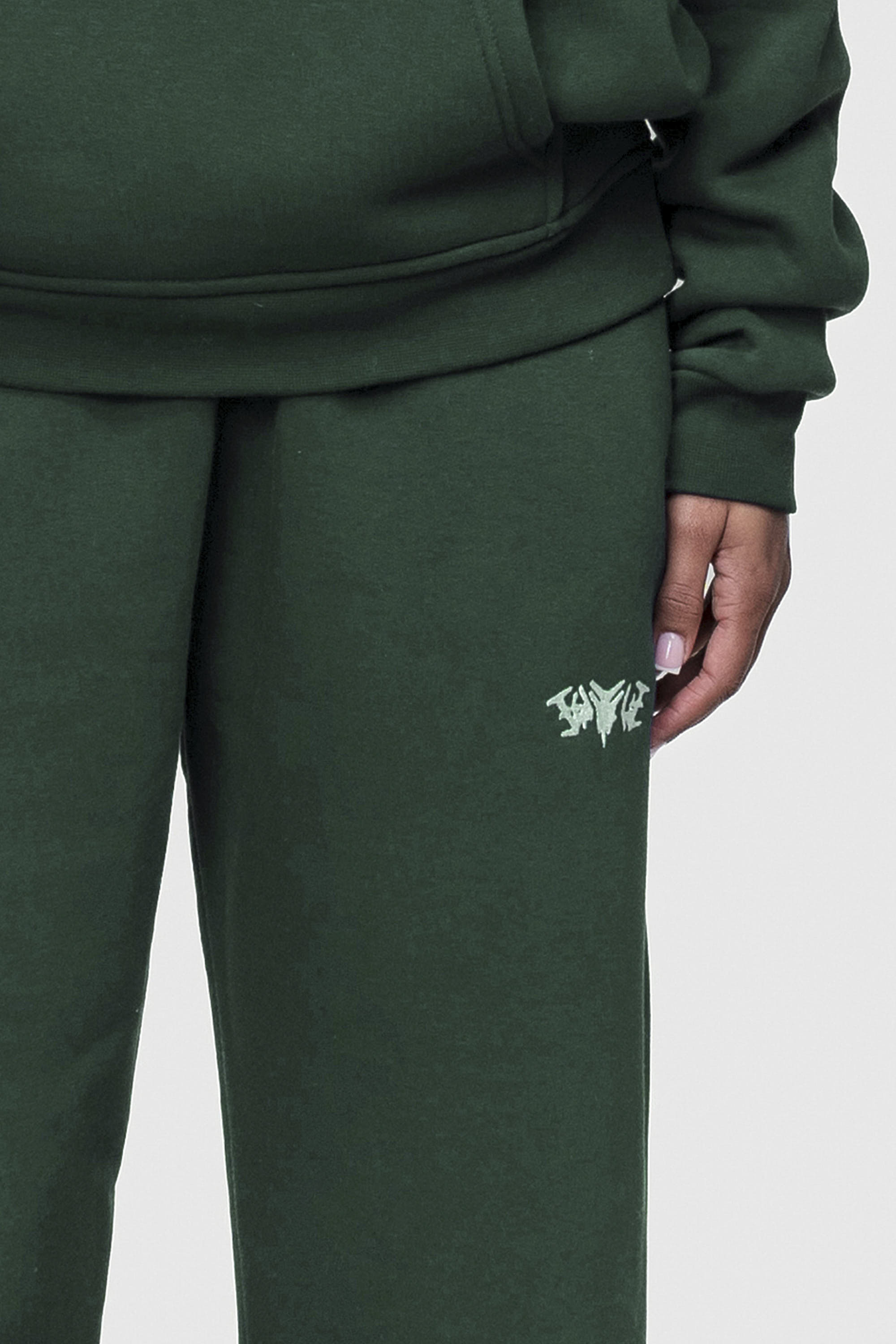 BASIC SWEATPANTS DARK GREEN