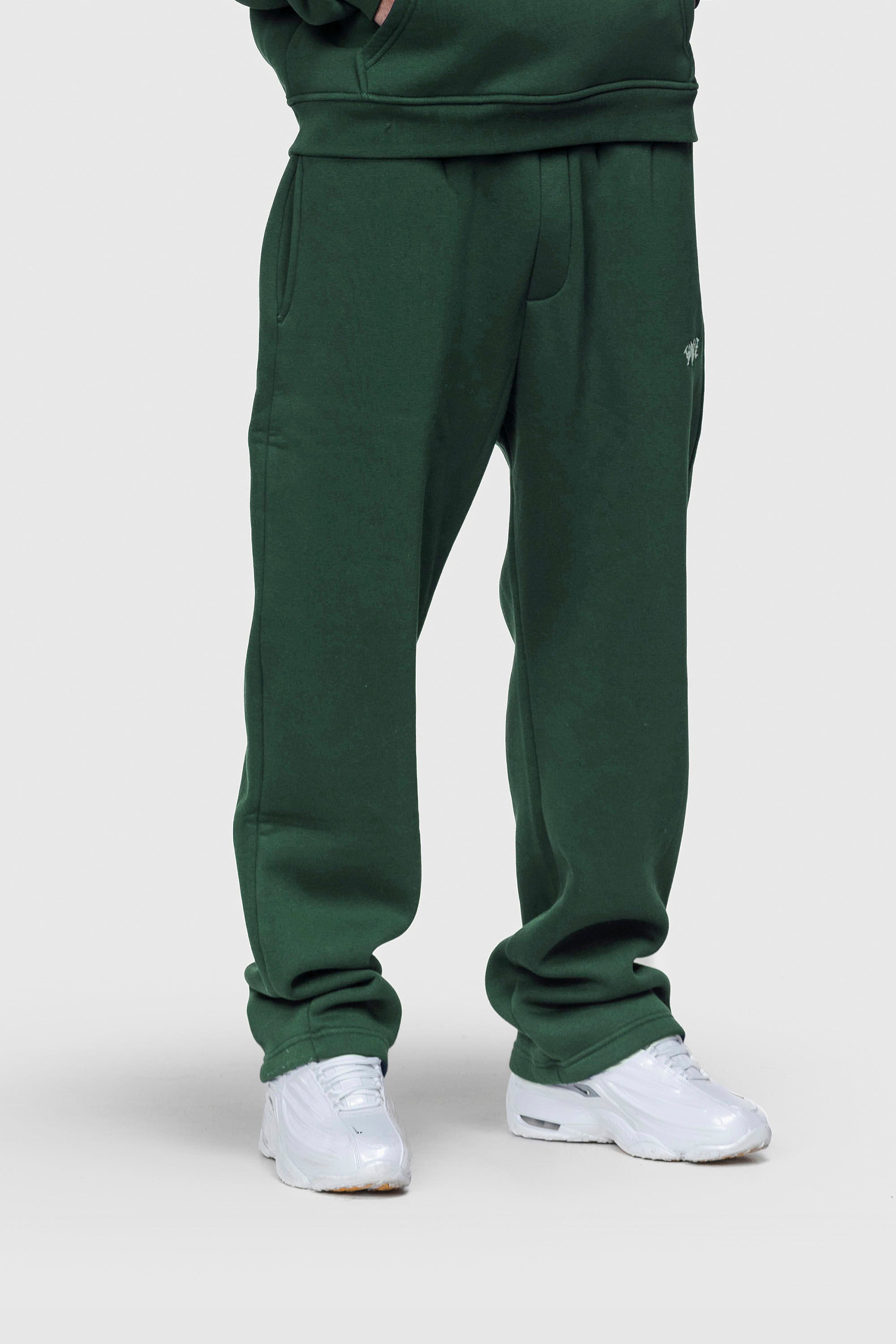 BASIC SWEATPANTS DARK GREEN