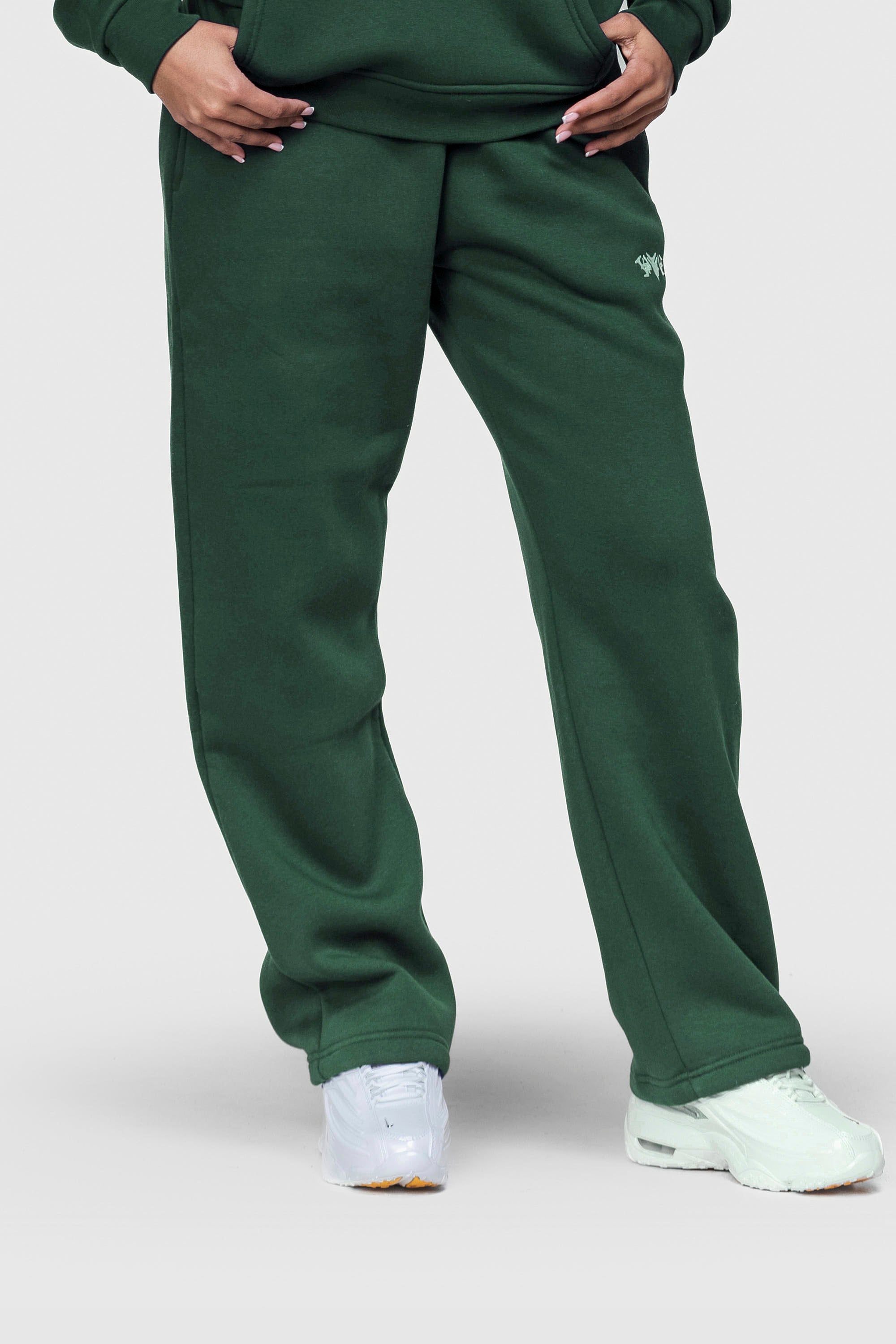 BASIC SWEATPANTS DARK GREEN