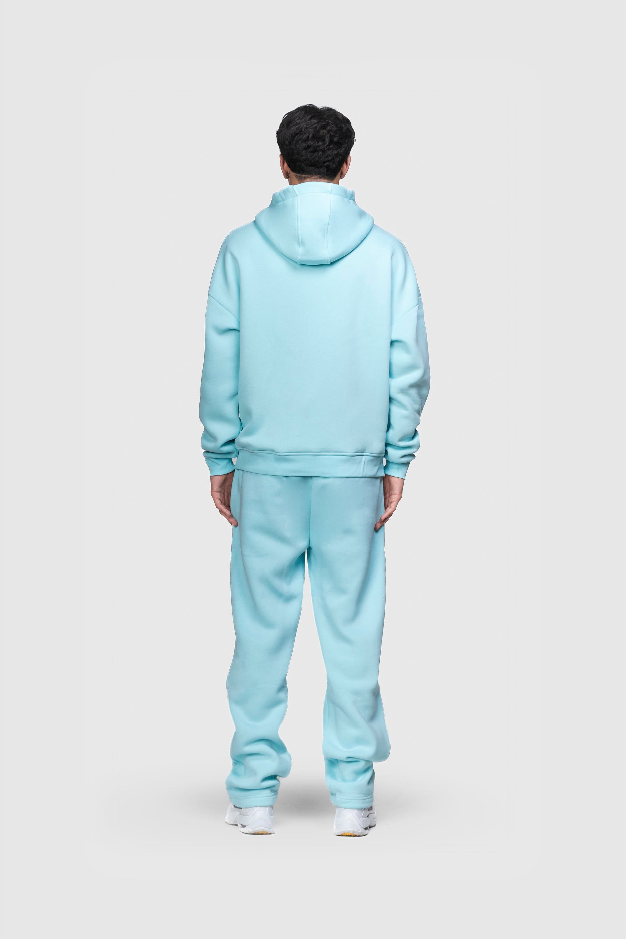 BASIC HOODIE TURQUOISE