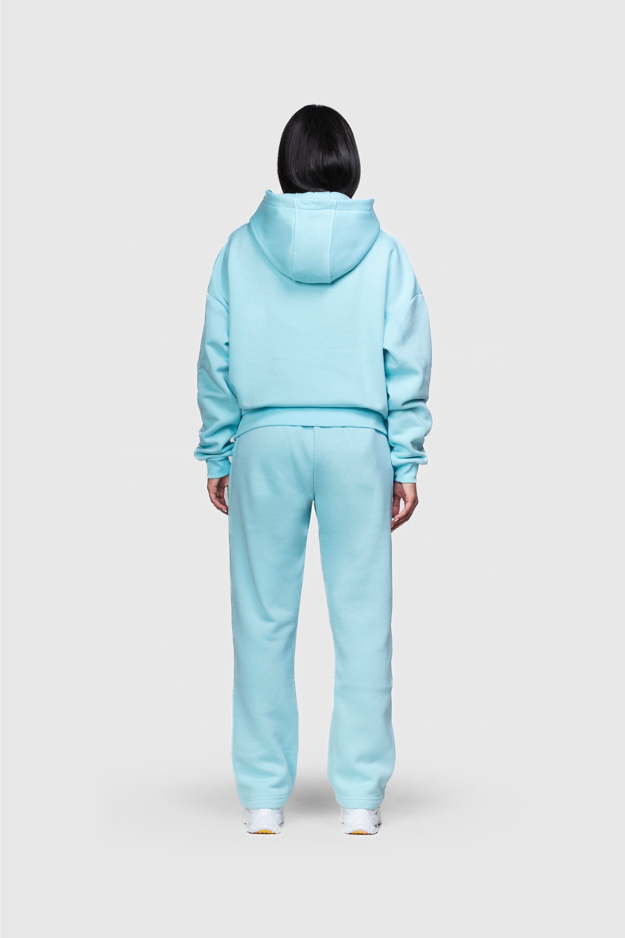 BASIC HOODIE TURQUOISE