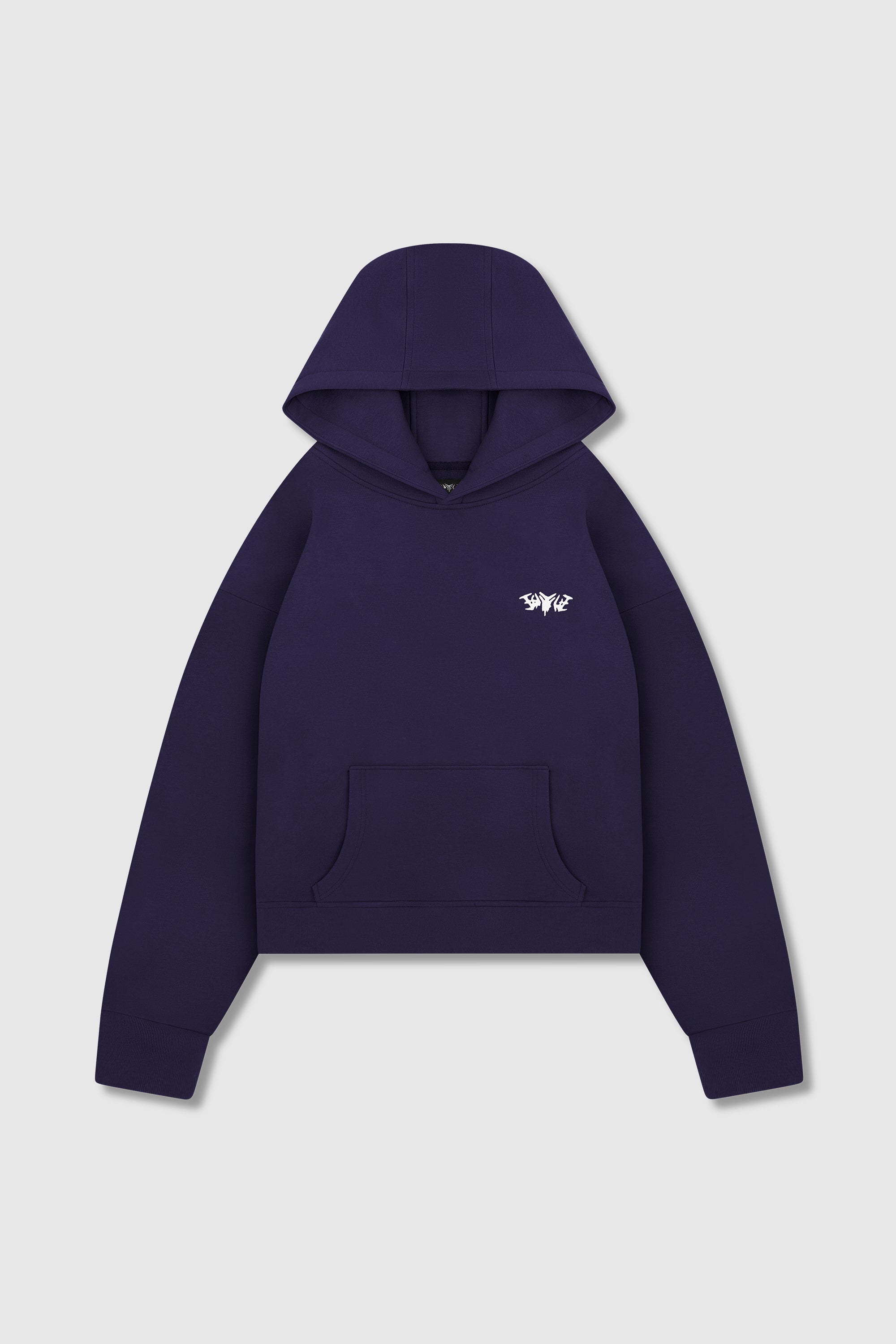 BASIC HOODIE DARK GRAPE