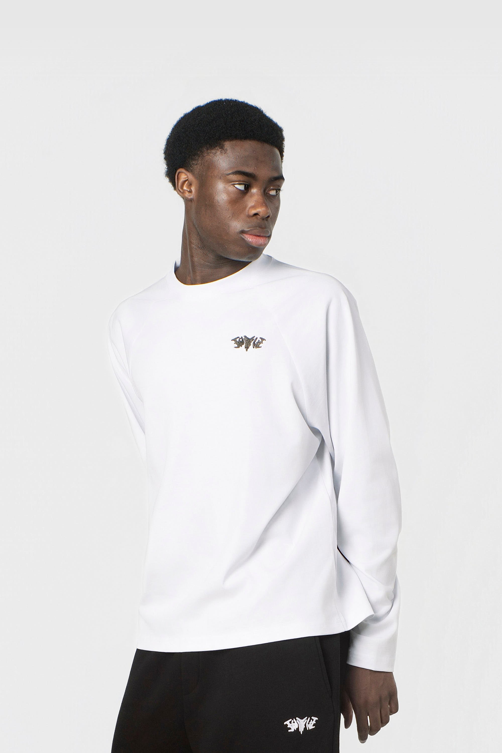 RAGLAN LONGSLEEVE WHITE