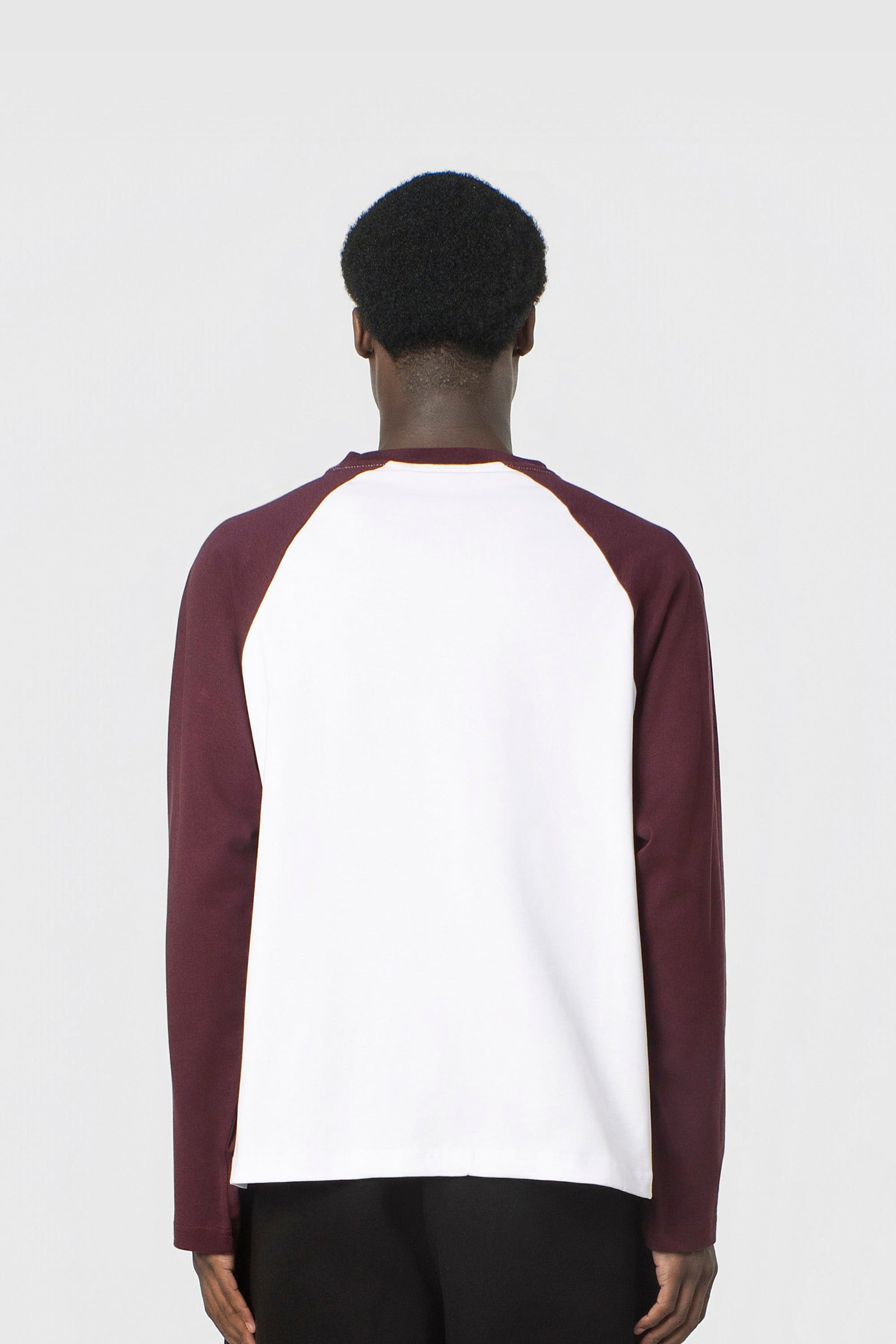 RAGLAN LONGSLEEVE REDWINE