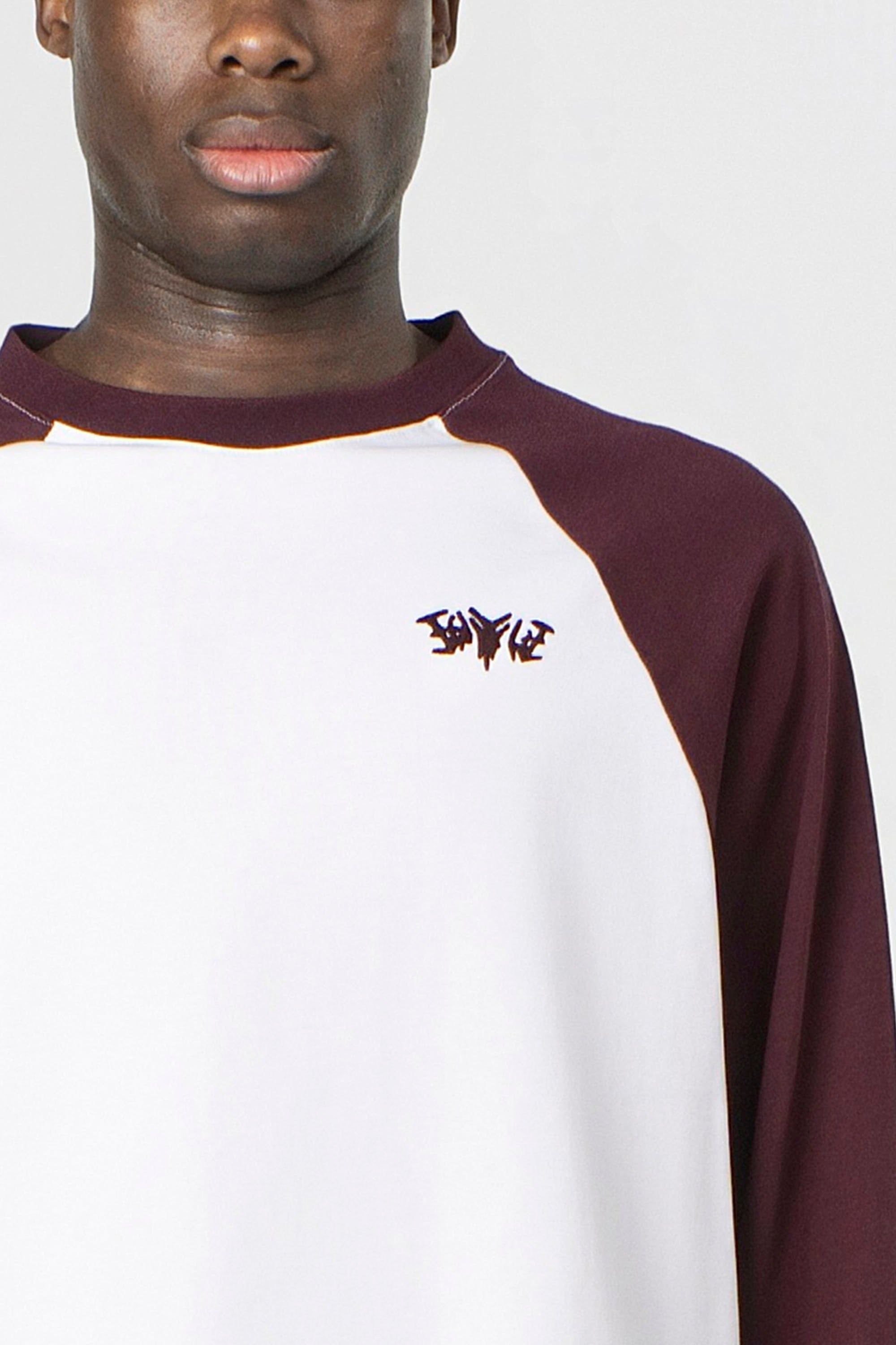 RAGLAN LONGSLEEVE REDWINE