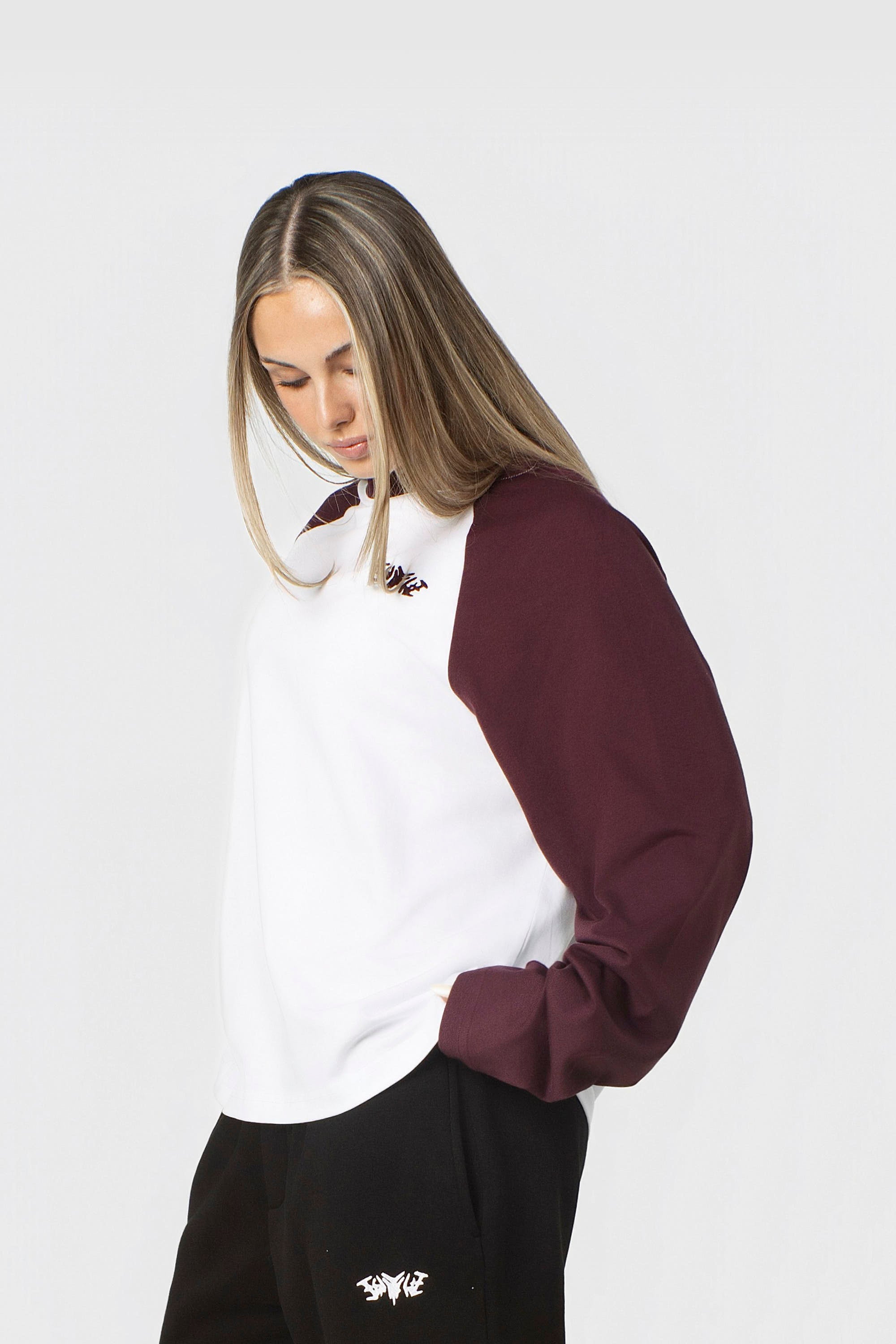 RAGLAN LONGSLEEVE REDWINE