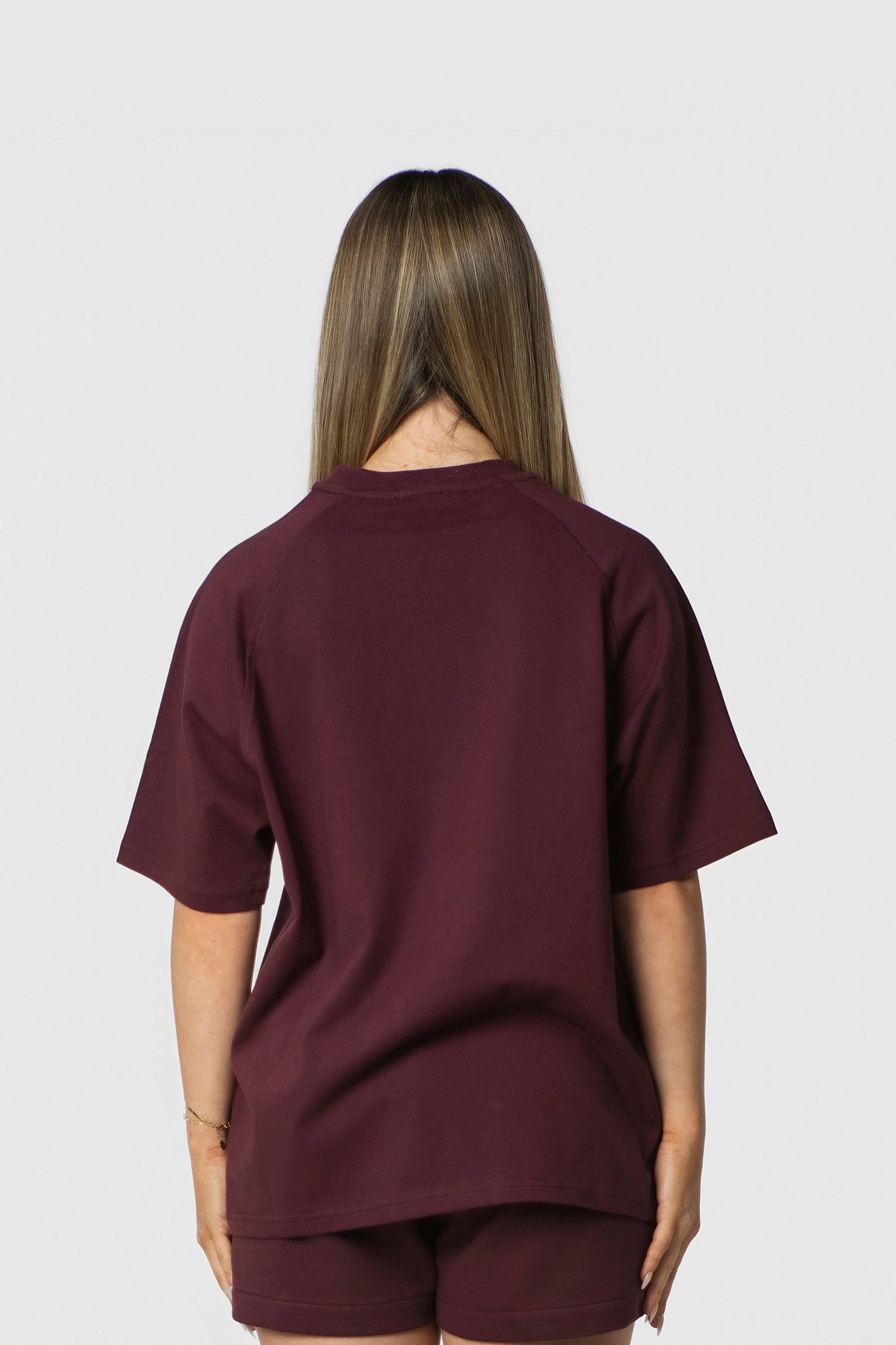 OVERSIZE SHIRT REDWINE