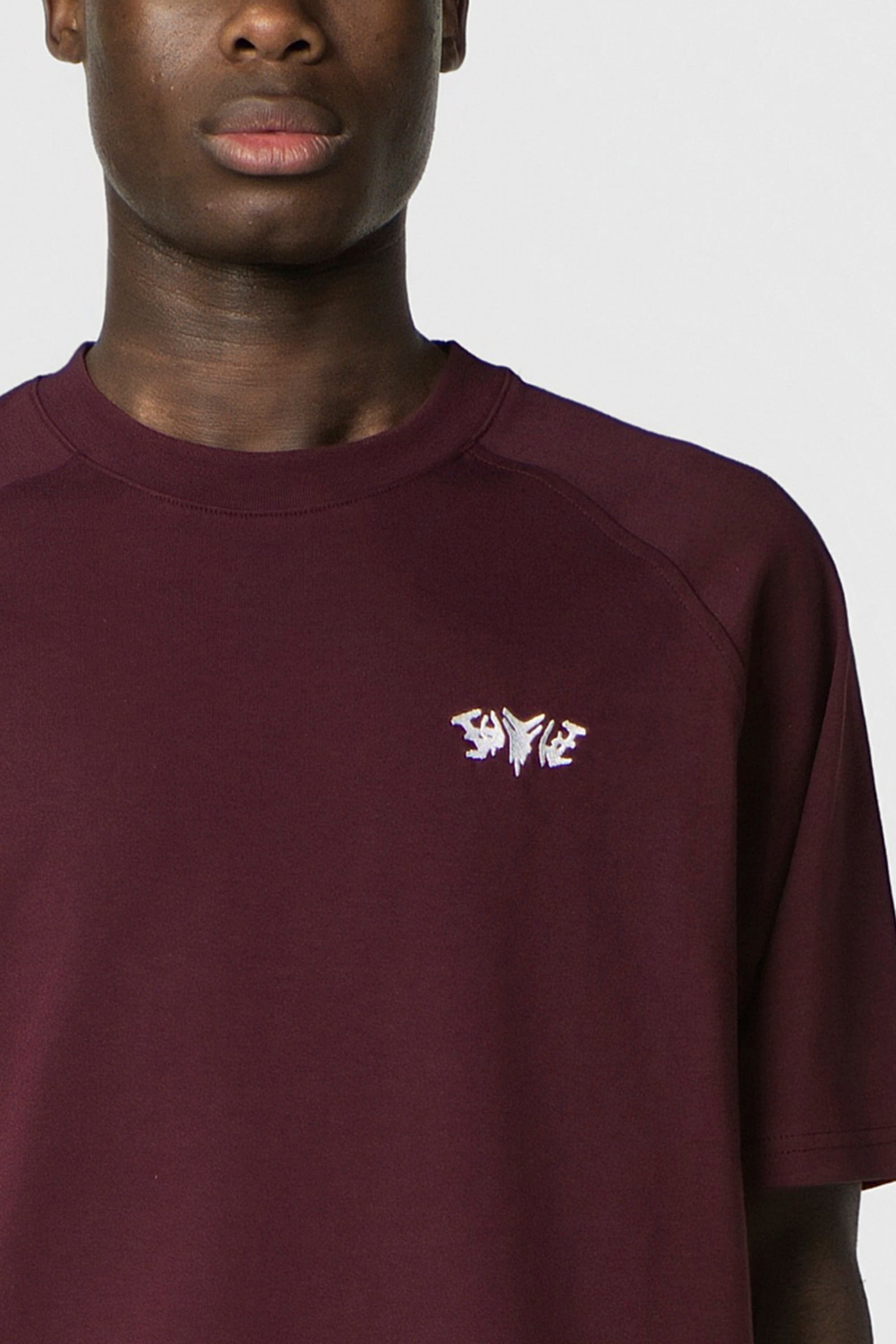 OVERSIZE SHIRT REDWINE