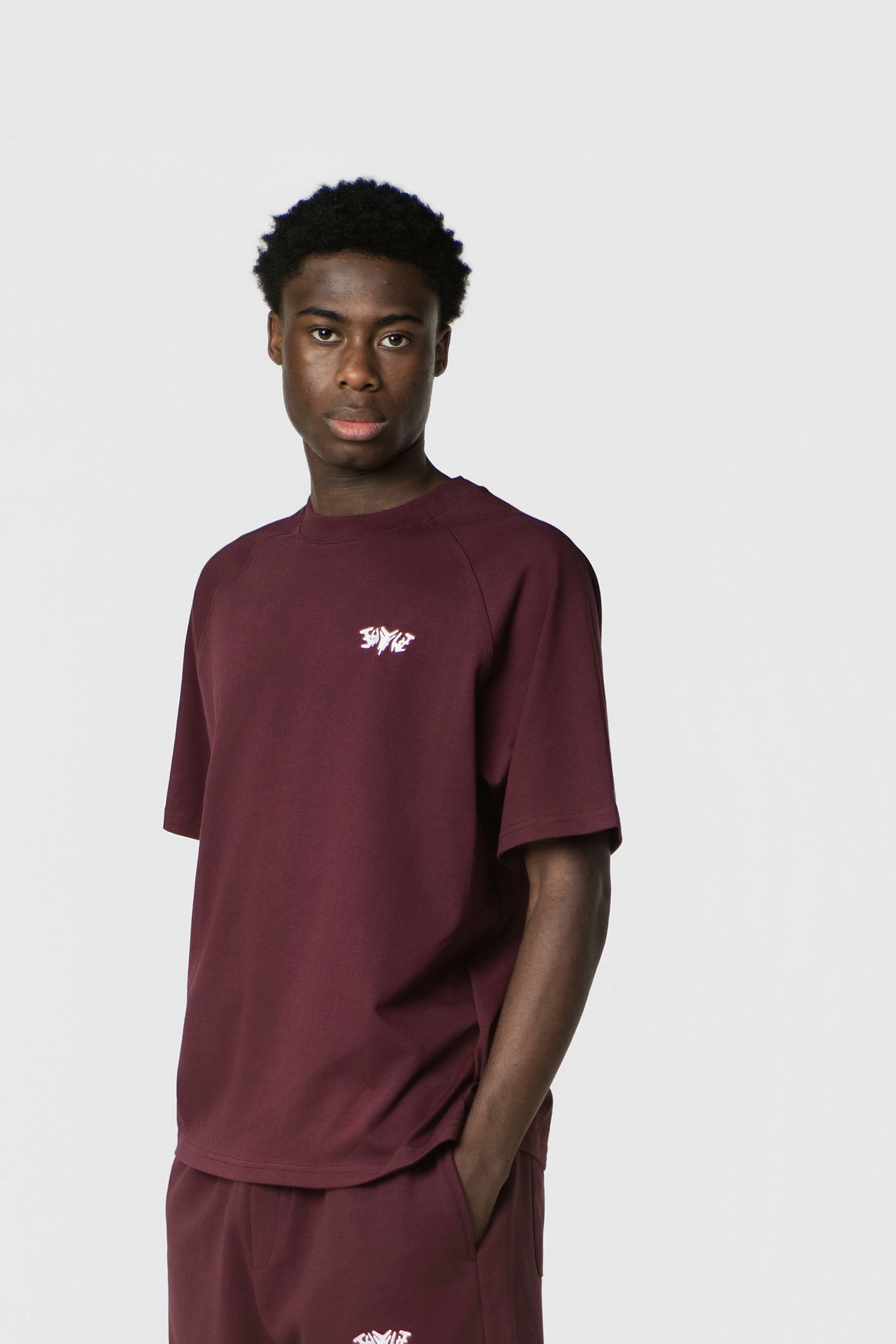 OVERSIZE SHIRT REDWINE