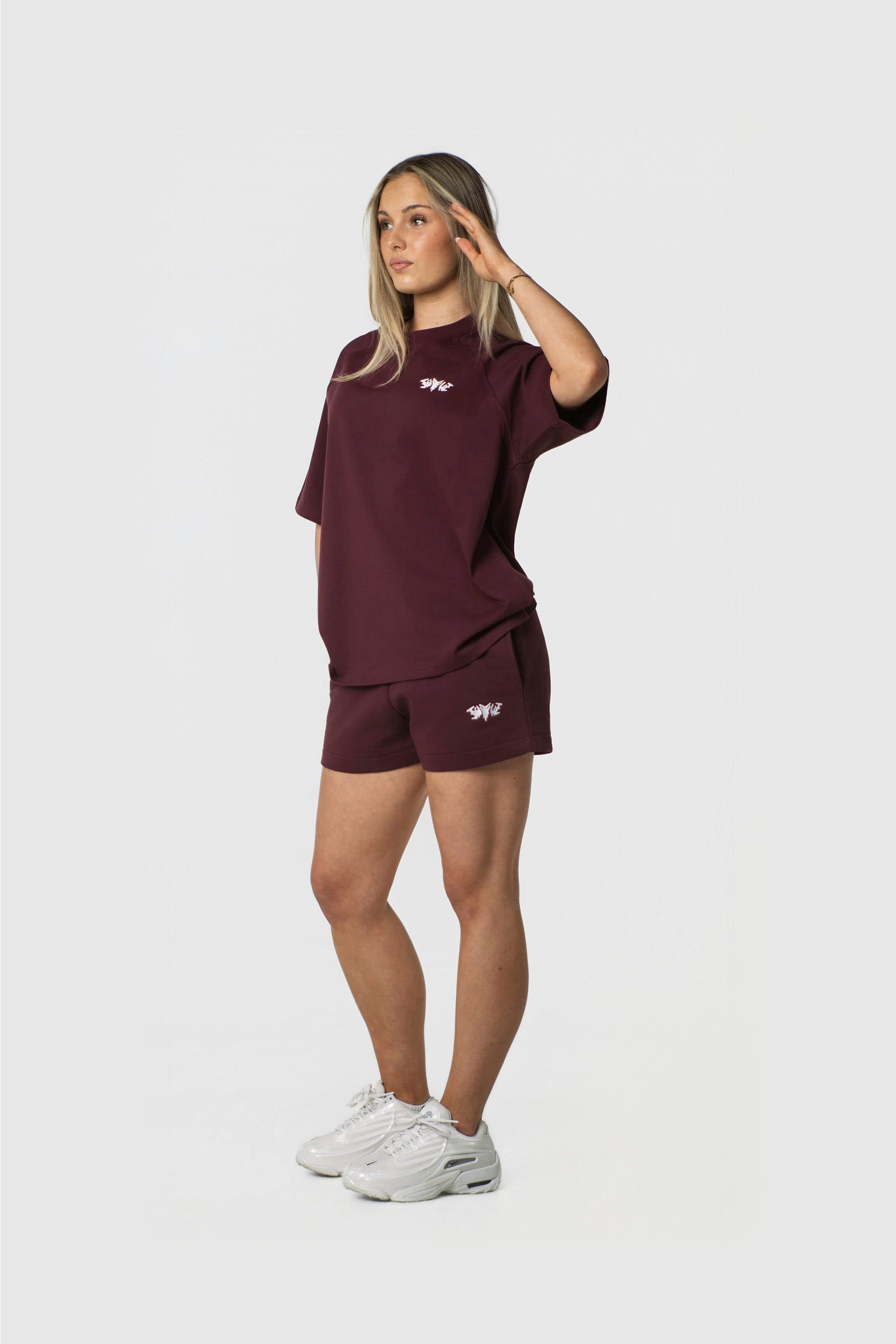 OVERSIZE SHIRT REDWINE