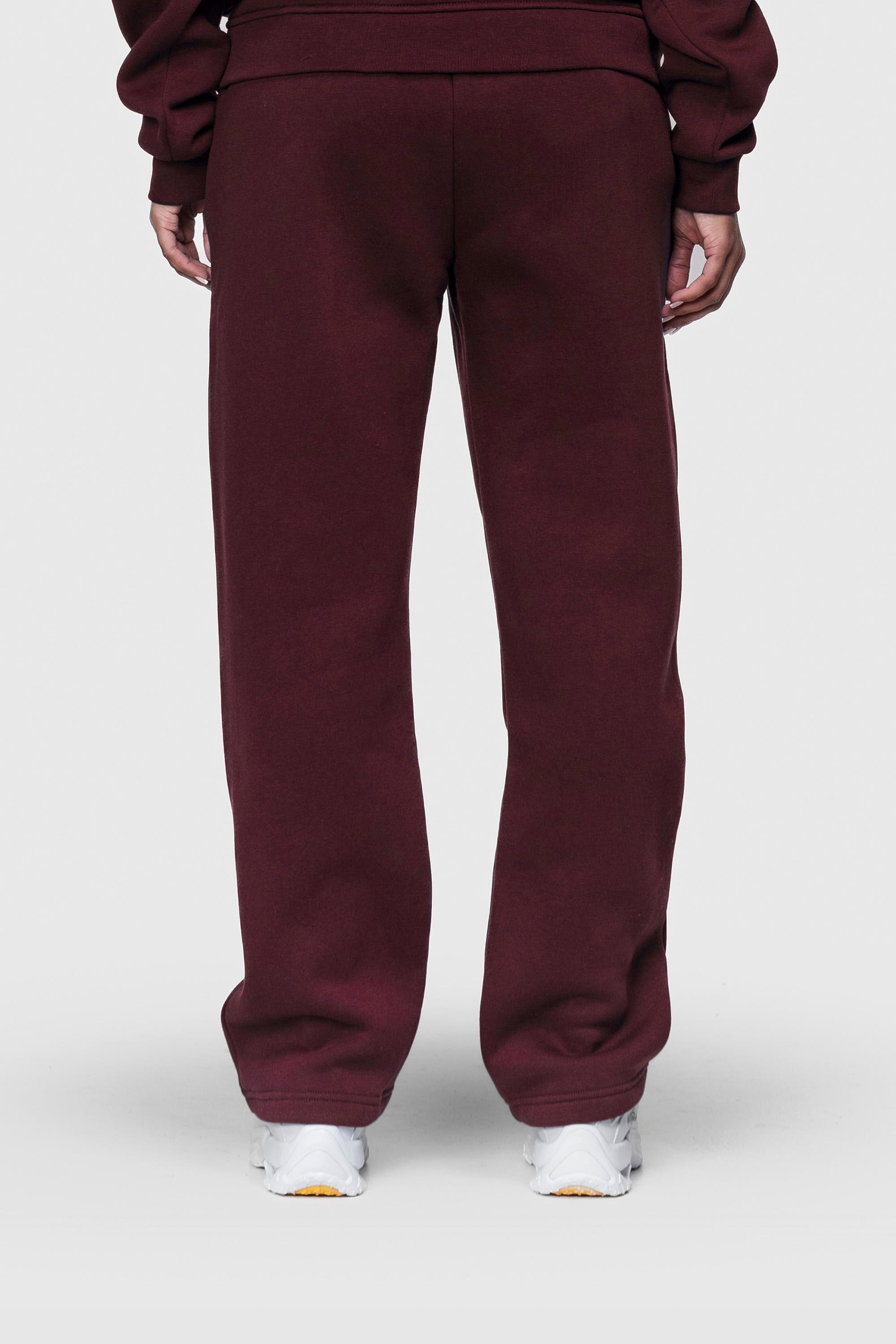 BASIC SWEATPANTS REDWINE