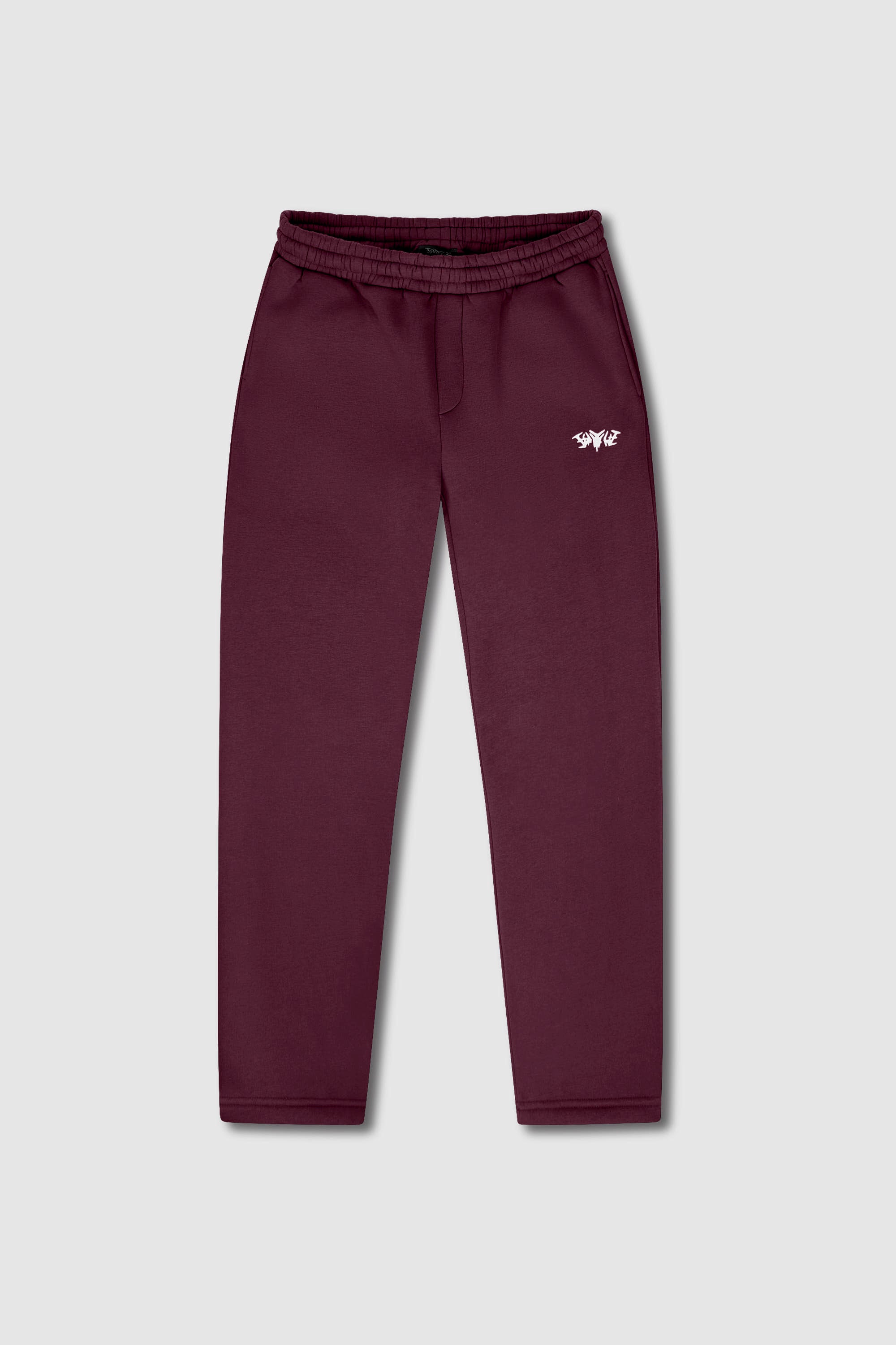 BASIC SWEATPANTS REDWINE